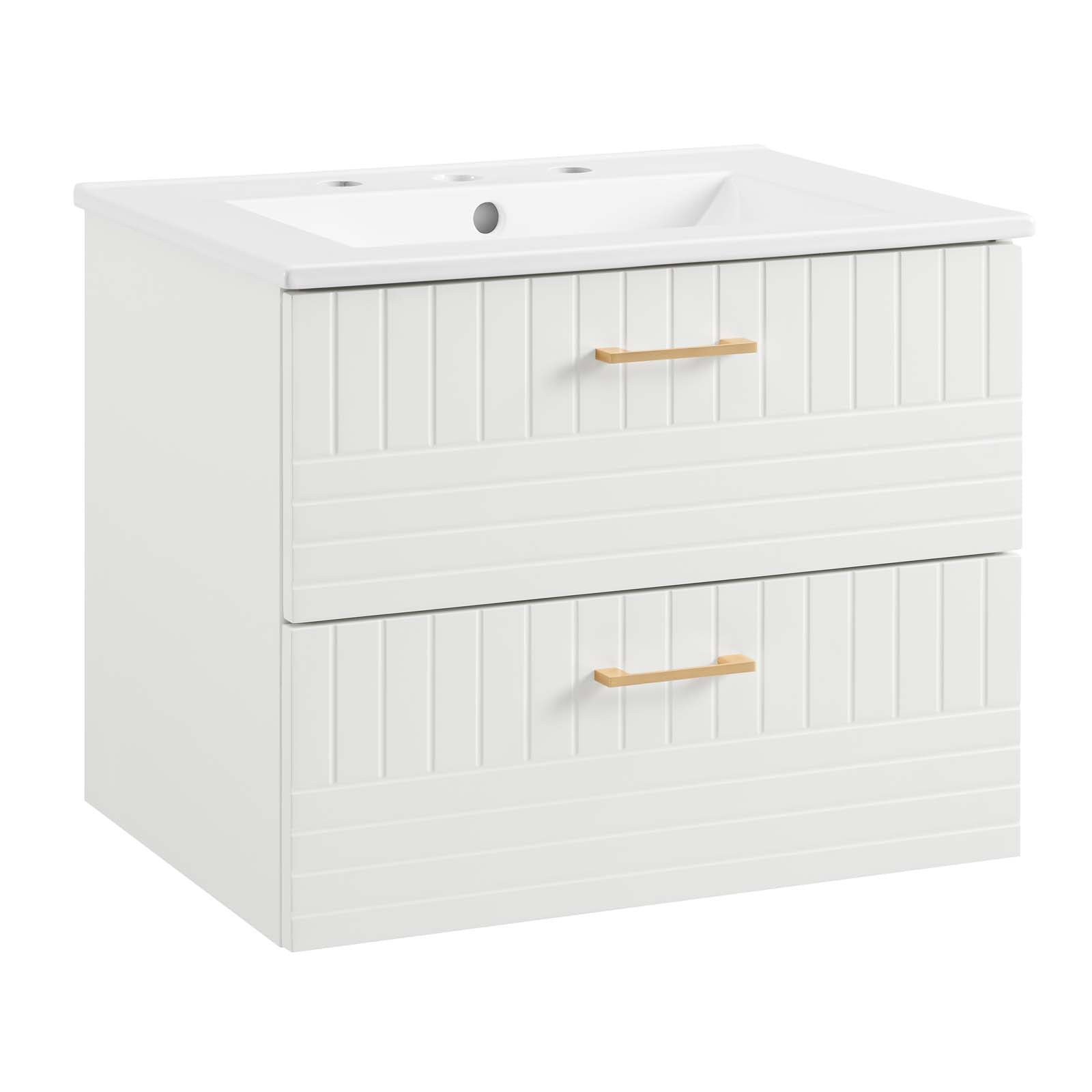 Daybreak 24" Bathroom Vanity By Modway - EEI-5818-BLU-WHI | Bathroom Accessories |  Modishstore - 25
