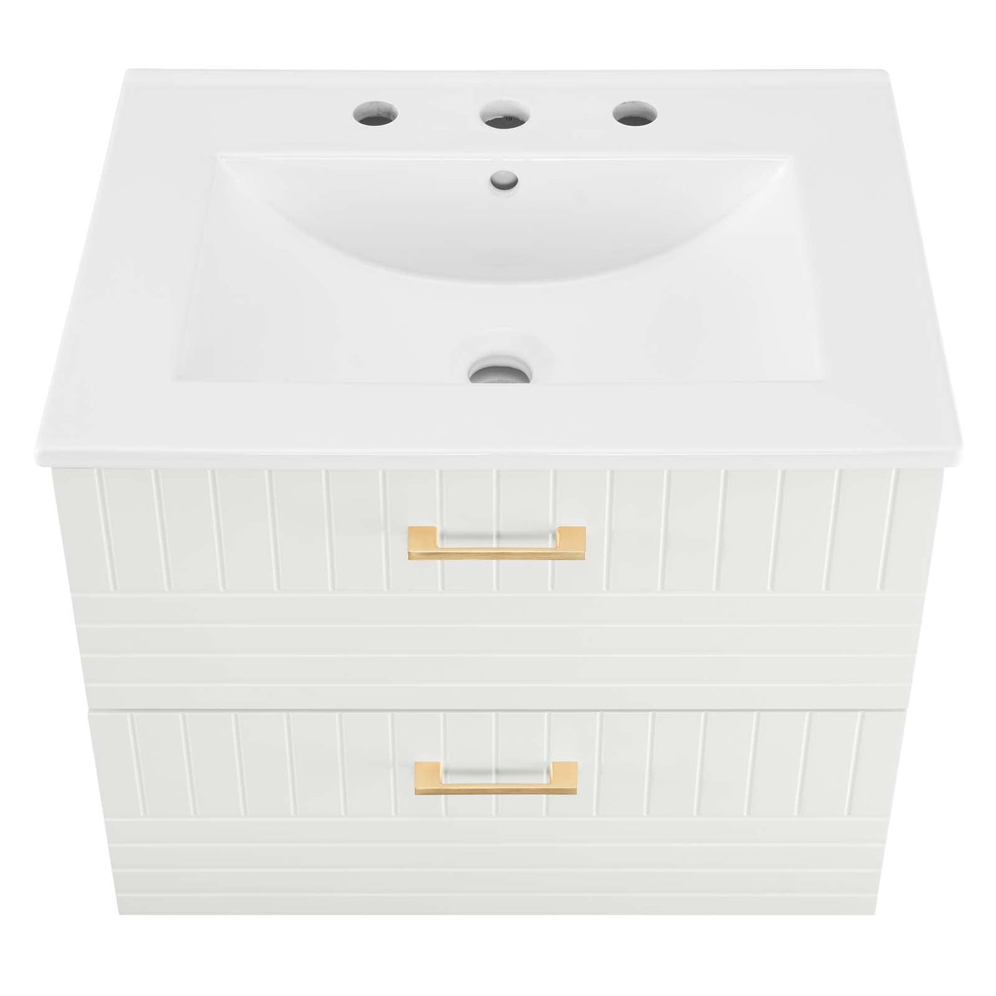 Daybreak 24" Bathroom Vanity By Modway - EEI-5818-BLU-WHI | Bathroom Accessories |  Modishstore - 28