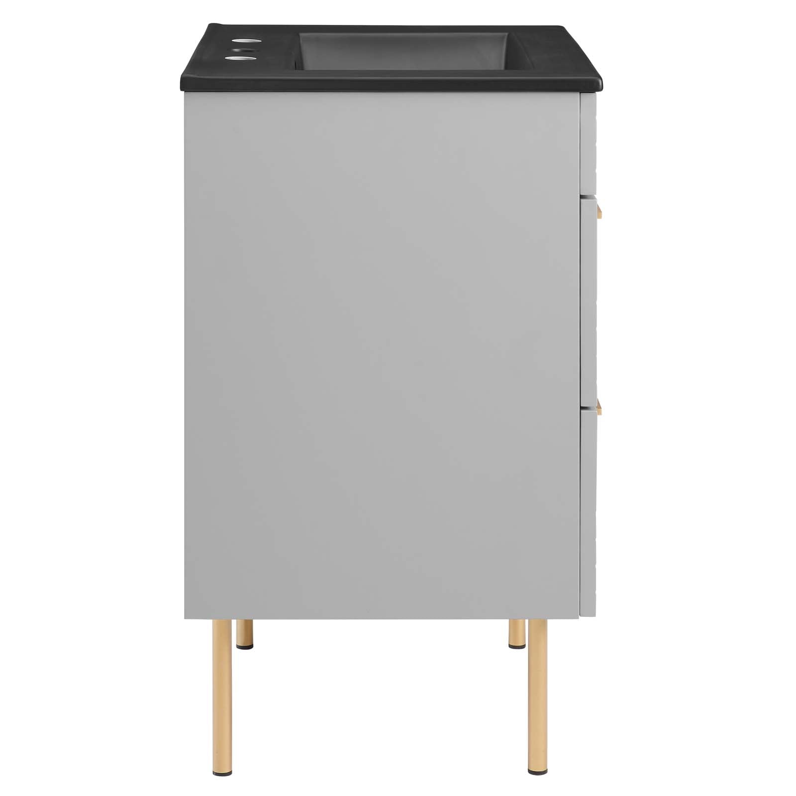 Daybreak 24" Bathroom Vanity By Modway - EEI-5819-BLU-BLK | Bathroom Accessories |  Modishstore - 19