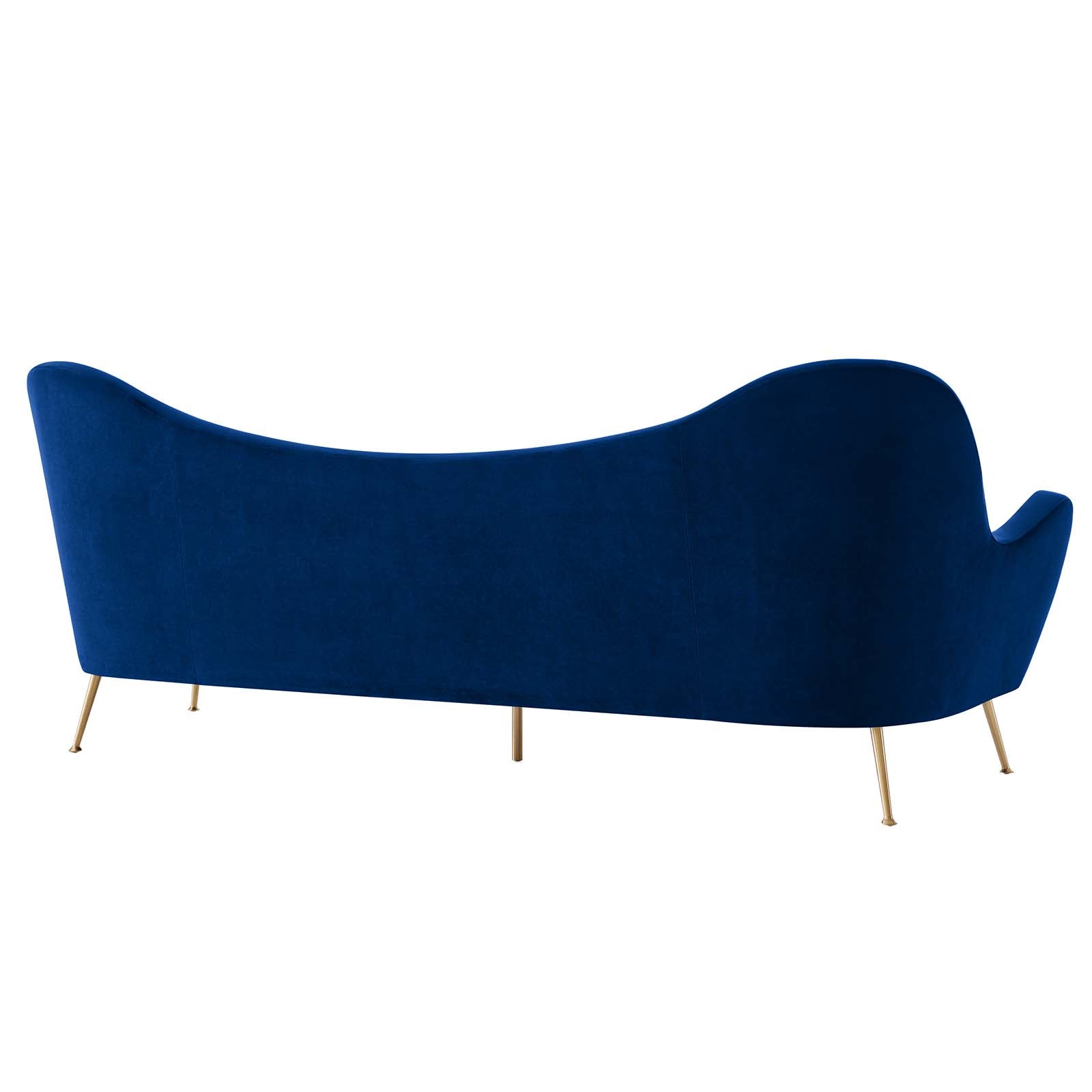 Cheshire Channel Tufted Performance Velvet Sofa By Modway - EEI-5874 | Sofas - 28