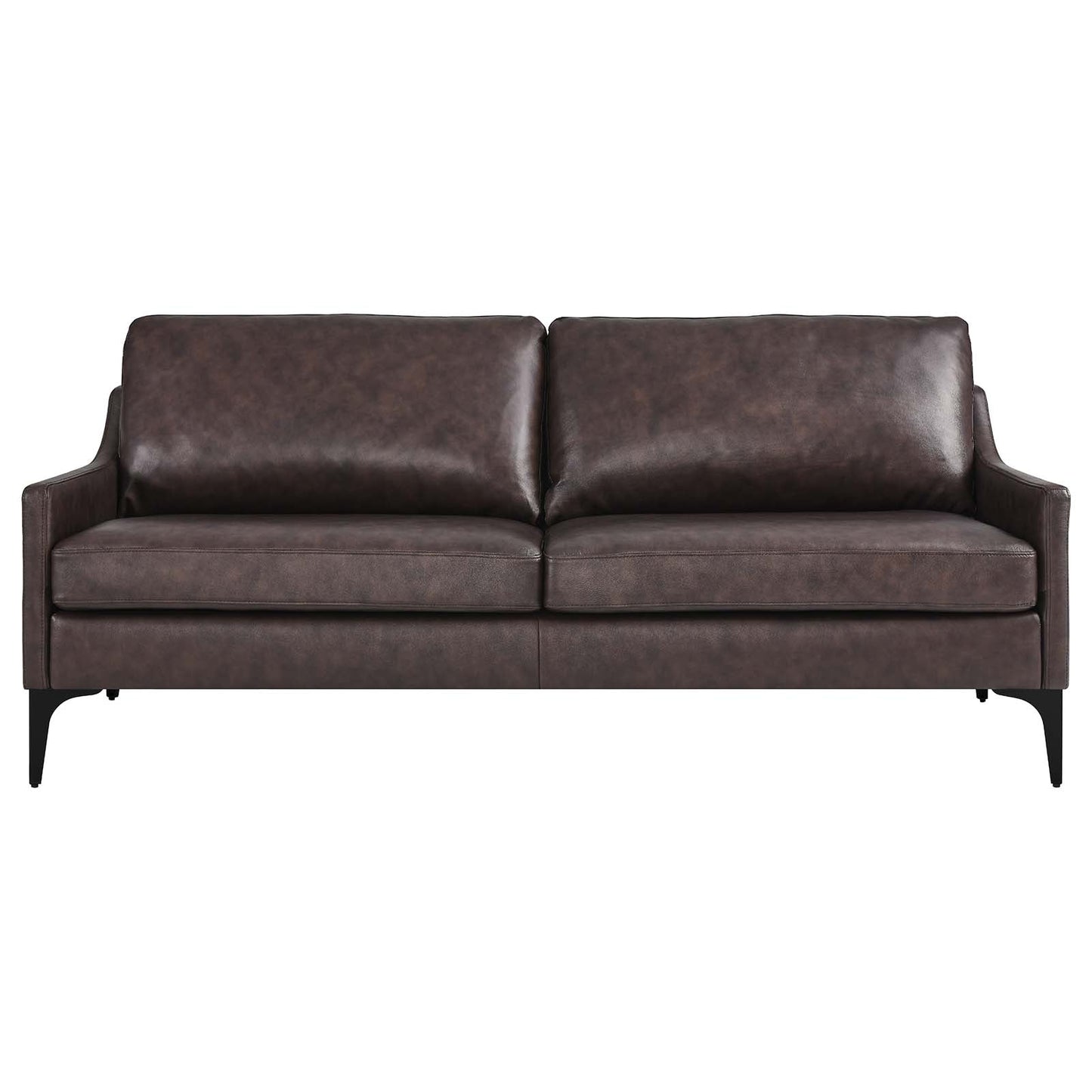 Corland Leather Sofa By Modway - EEI-6018 | Sofas - 5