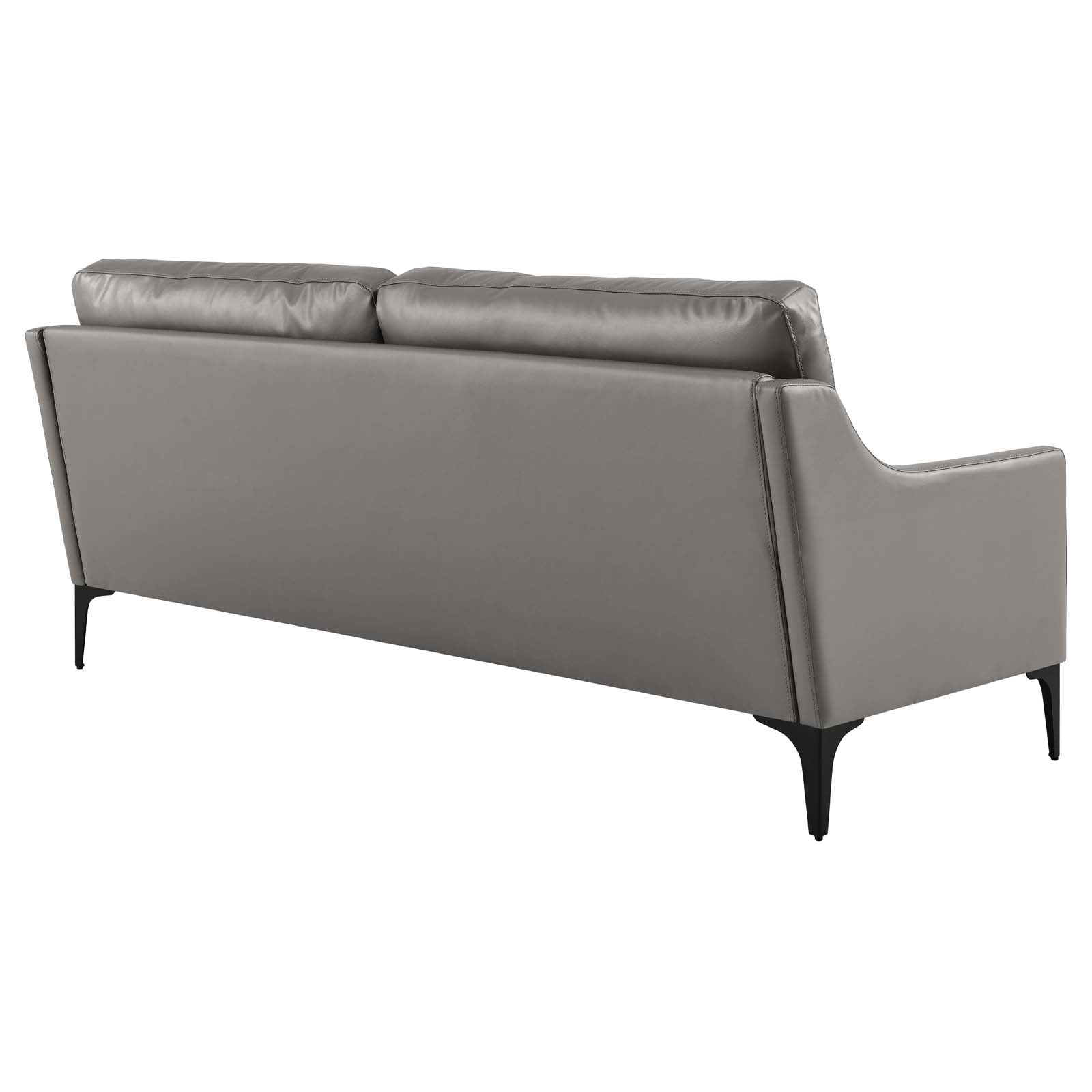 Corland Leather Sofa By Modway - EEI-6018 | Sofas - 11