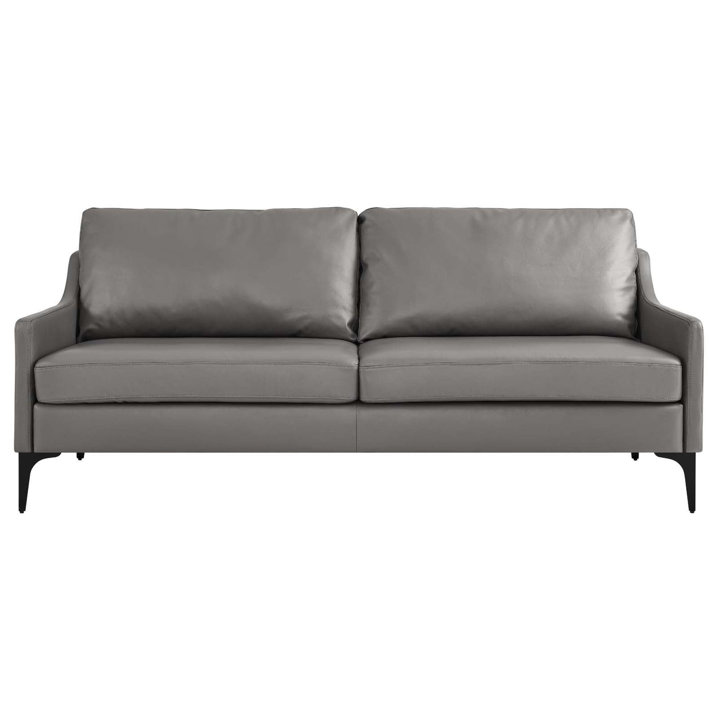 Corland Leather Sofa By Modway - EEI-6018 | Sofas - 12