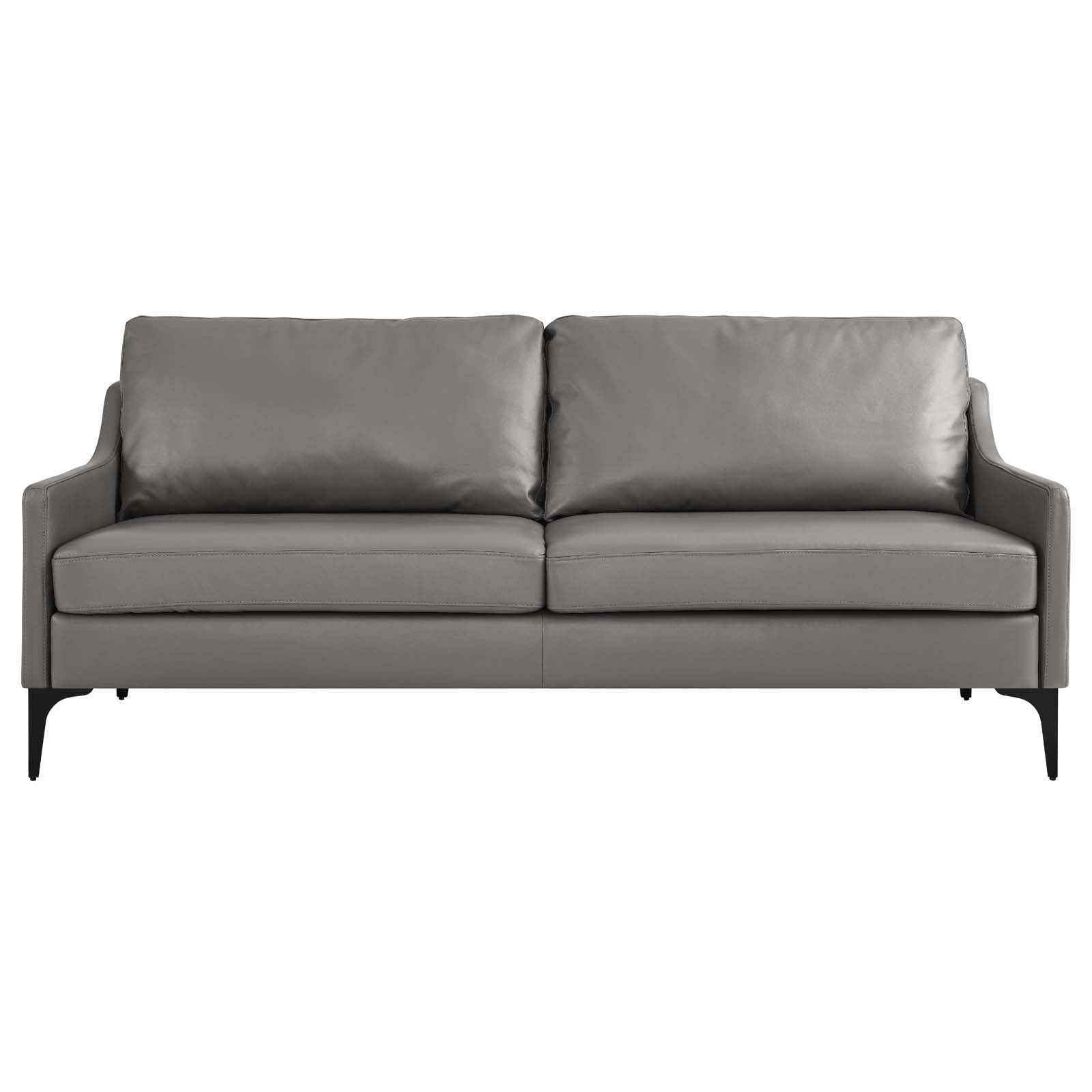 Corland Leather Sofa By Modway - EEI-6018 | Sofas - 12
