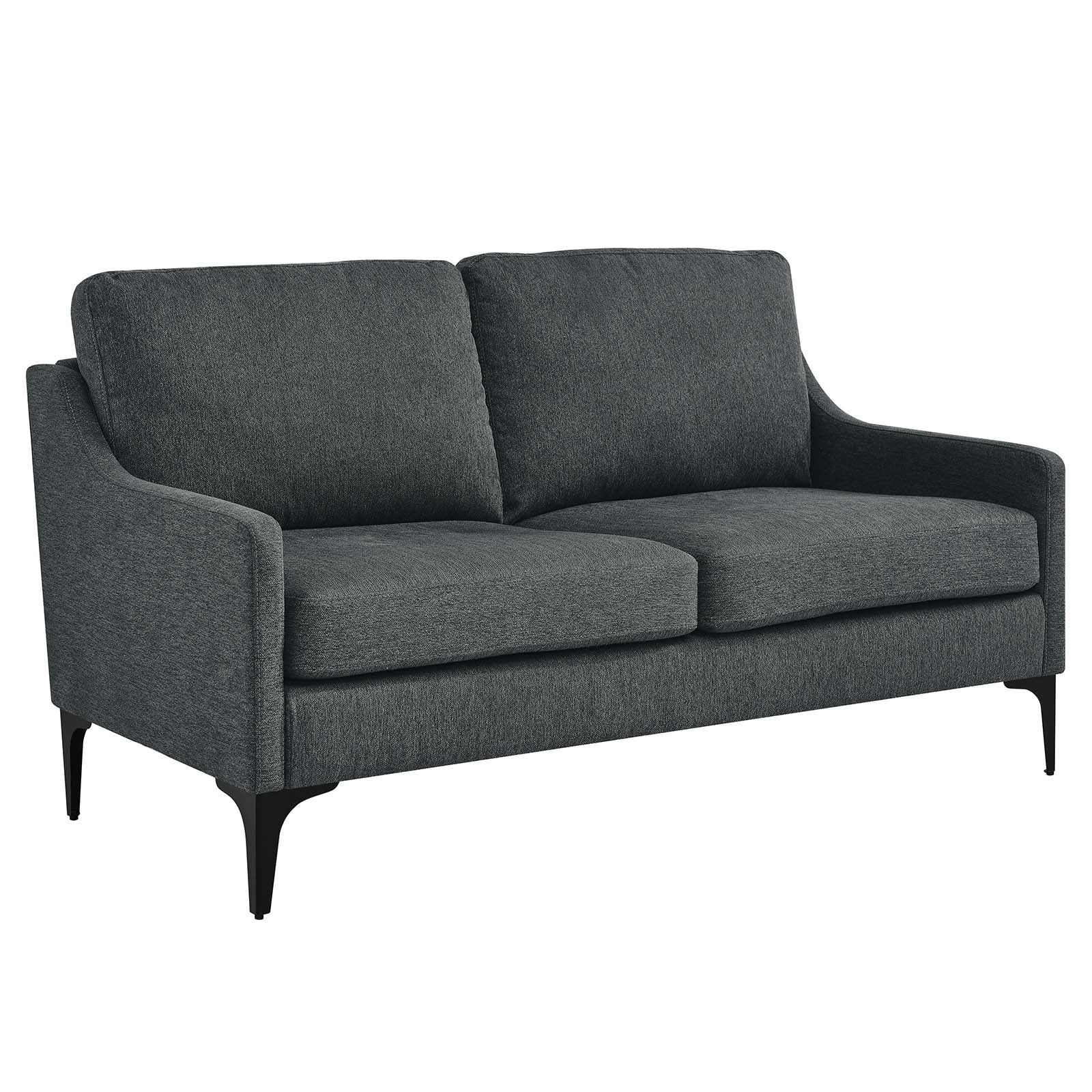 Corland Upholstered Fabric Loveseat By Modway - EEI-6021 | Loveseats - 9