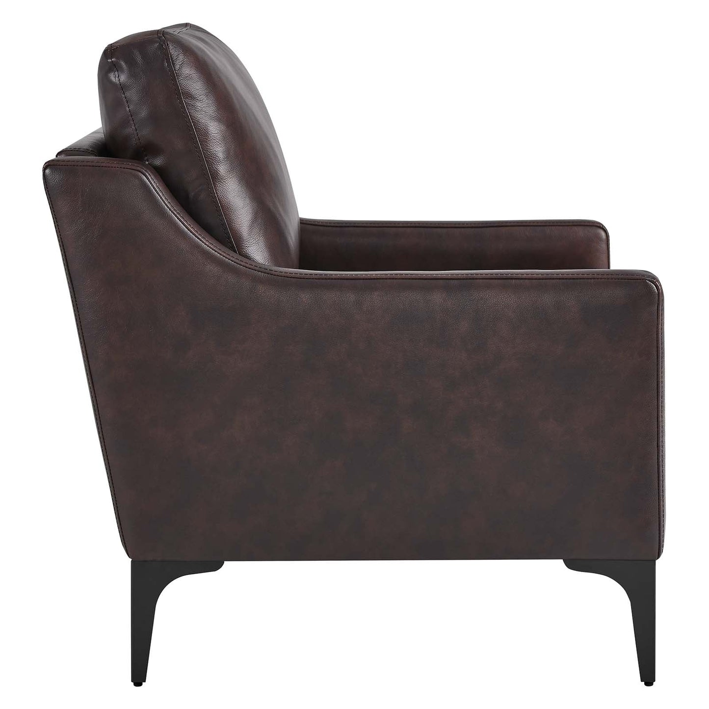 Corland Leather Armchair By Modway - EEI-6022 | Armchairs - 2
