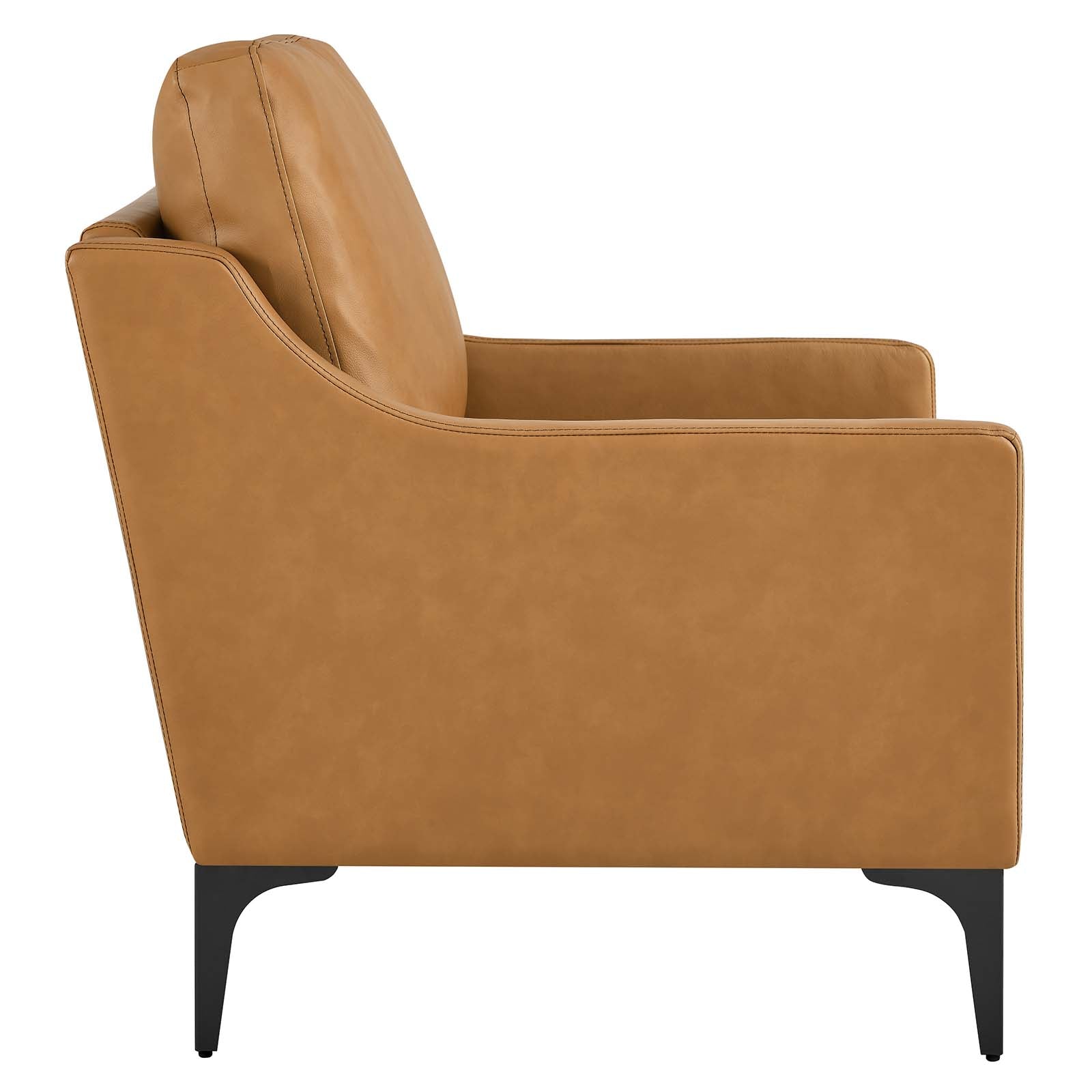 Corland Leather Armchair By Modway - EEI-6022 | Armchairs - 18