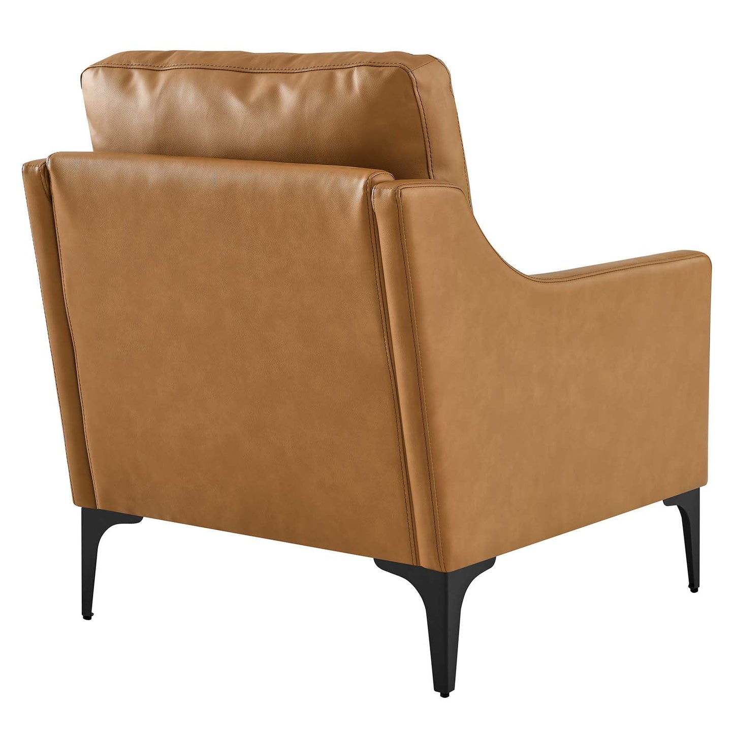 Corland Leather Armchair By Modway - EEI-6022 | Armchairs - 19