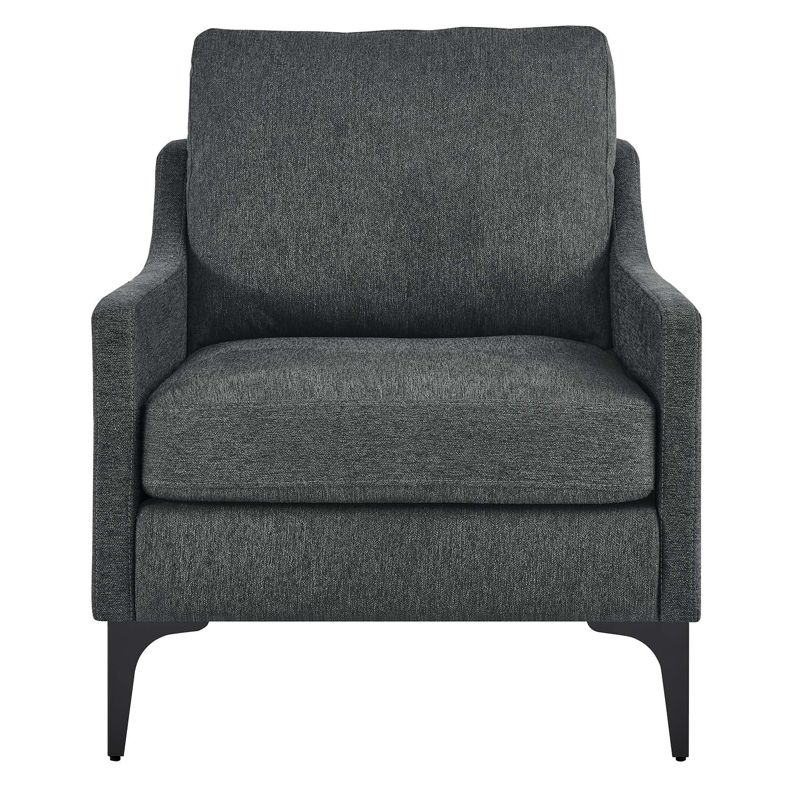 Corland Upholstered Fabric Armchair By Modway - EEI-6023 | Armchairs - 12