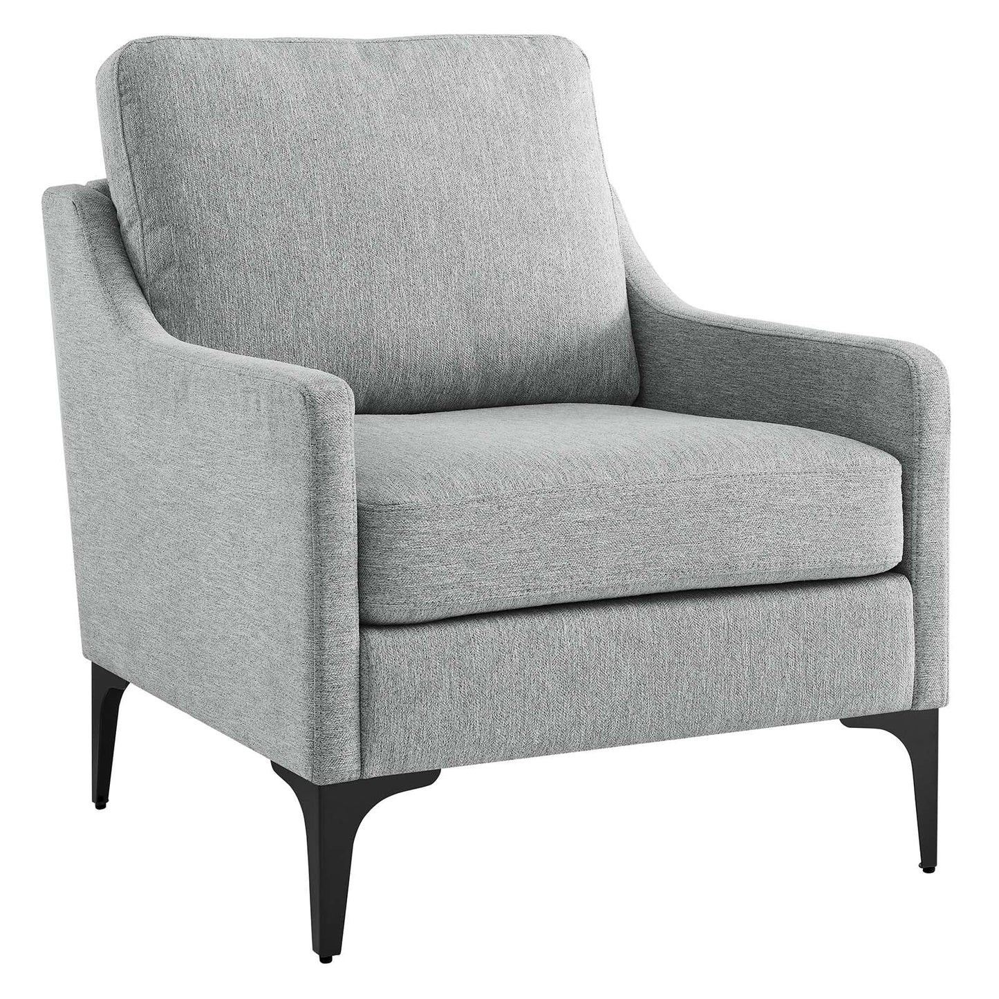 Corland Upholstered Fabric Armchair By Modway - EEI-6023 | Armchairs - 17