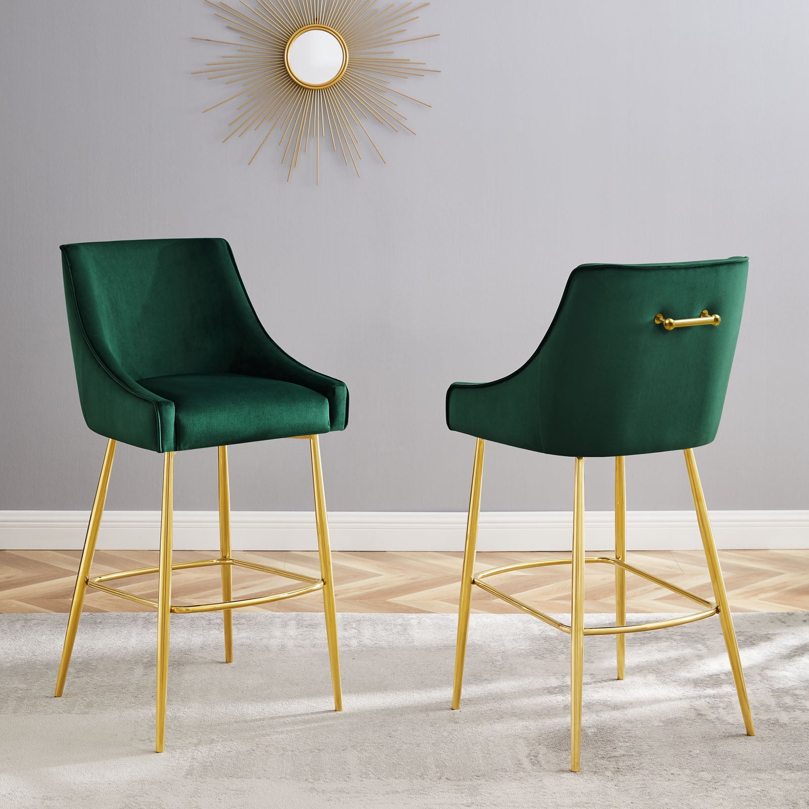 Discern Bar Stools - Set of 2 By Modway | Bar Stools