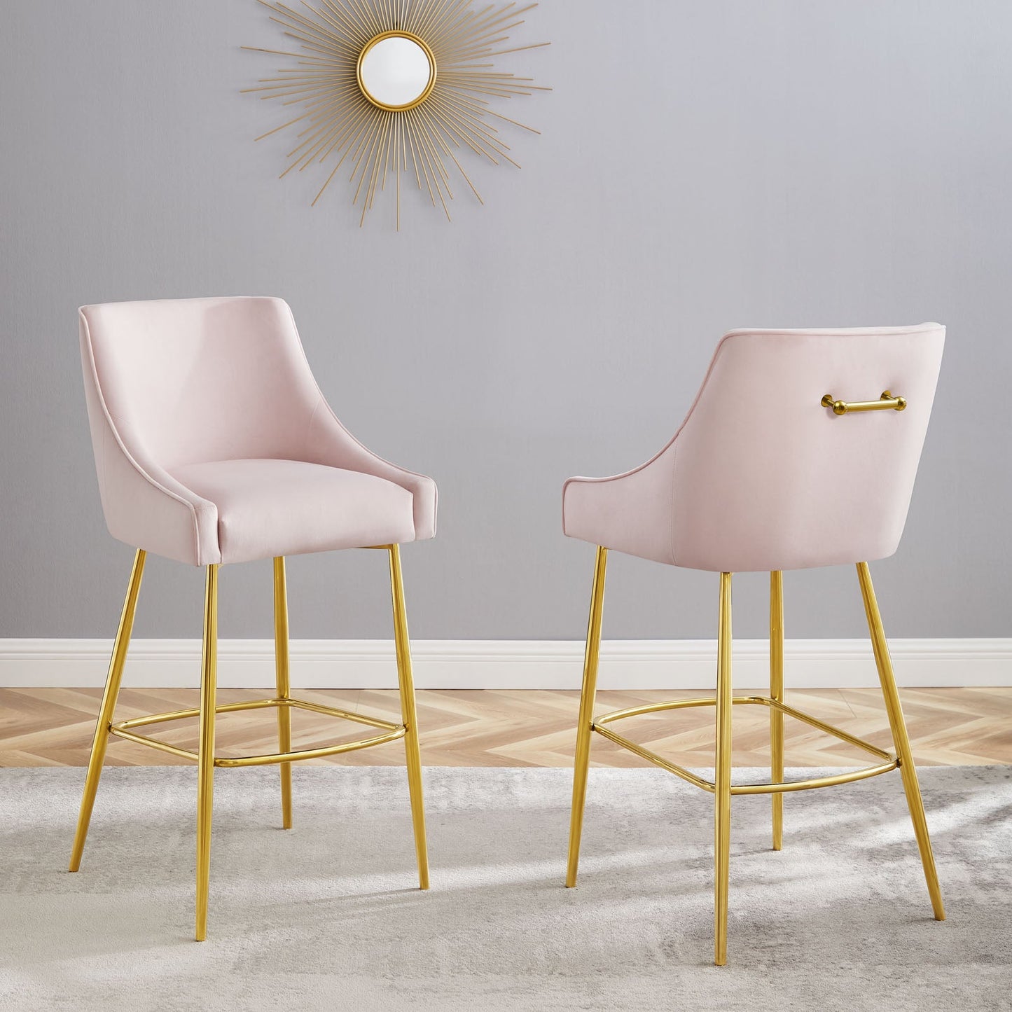 Discern Bar Stools - Set of 2 By Modway | Bar Stools | 