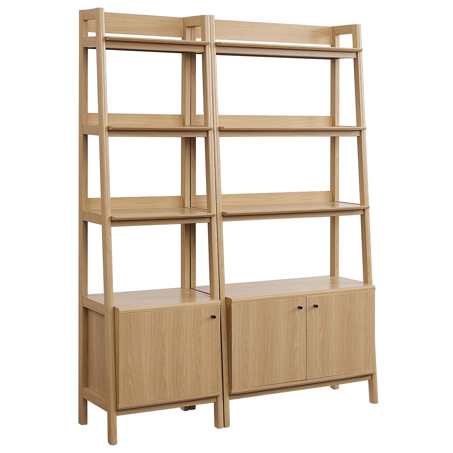 Bixby Wood Bookshelves - Set of 2 By Modway - EEI-6113 | Bookcases - 2
