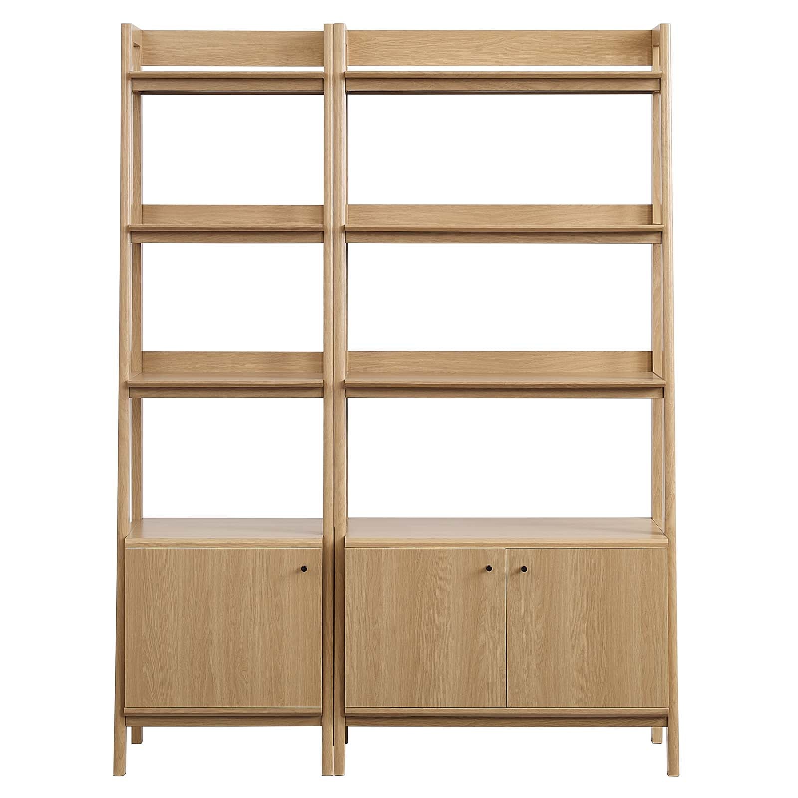 Bixby Wood Bookshelves - Set of 2 By Modway - EEI-6113 | Bookcases - 3