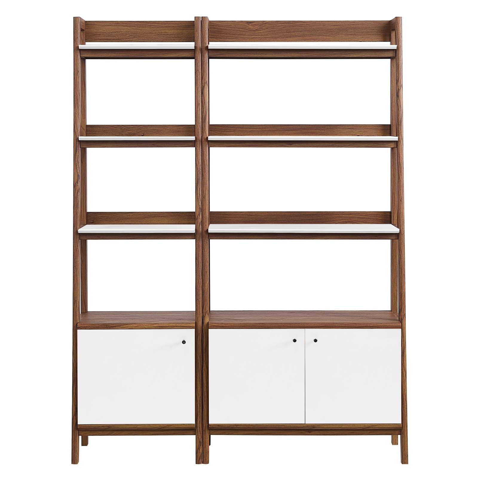 Bixby Wood Bookshelves - Set of 2 By Modway - EEI-6113 | Bookcases - 12