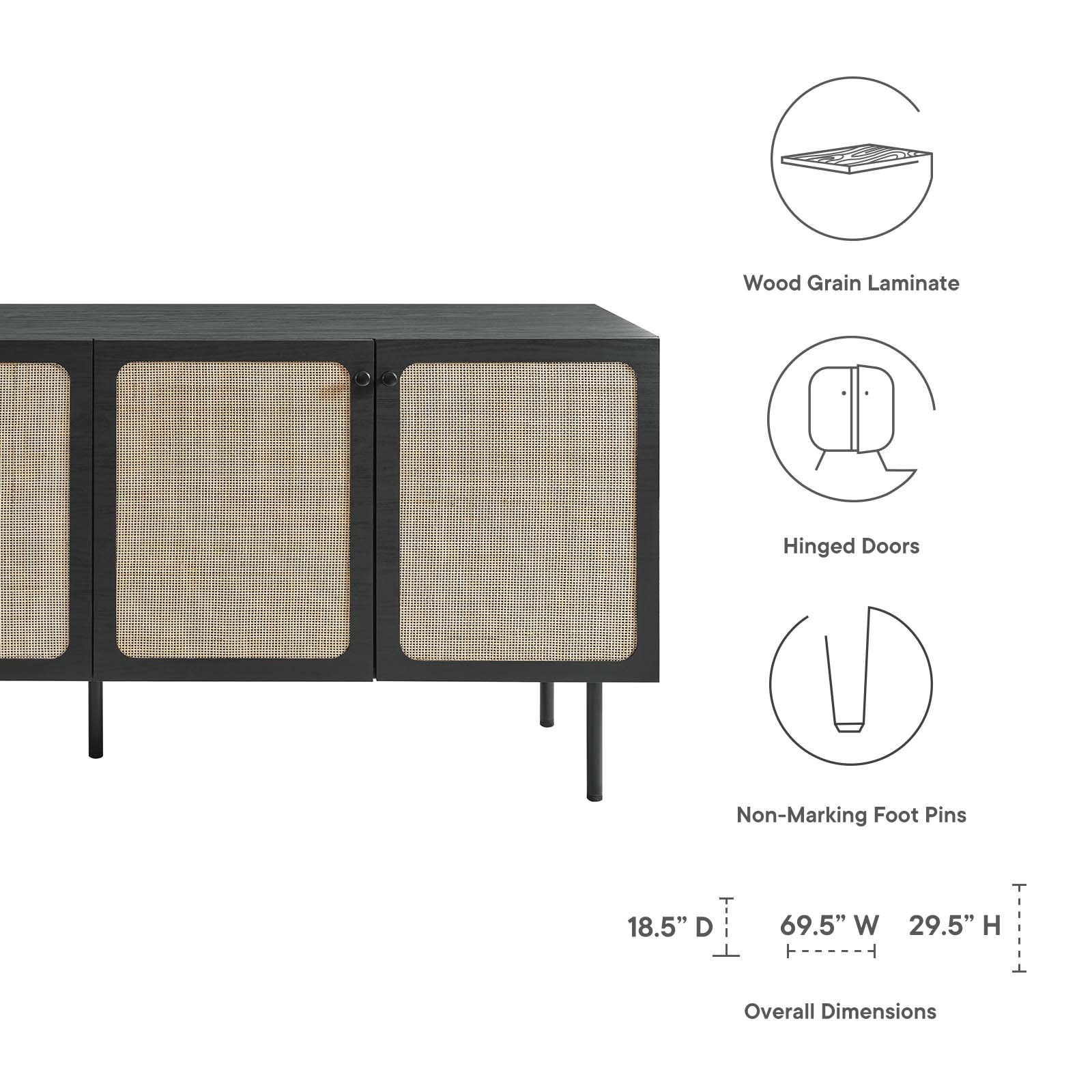 Chaucer Sideboard By Modway - EEI-6201 | Sideboards - 7
