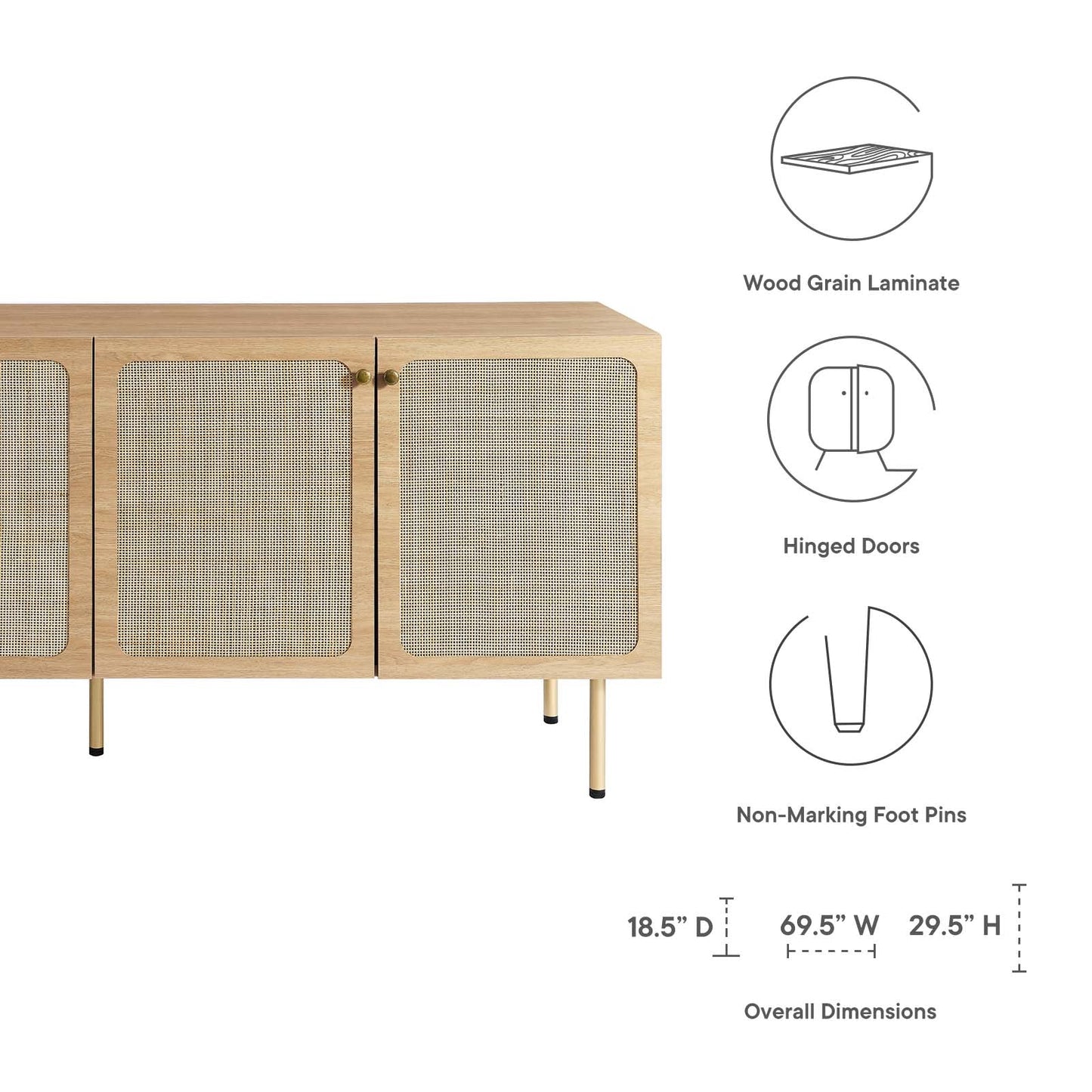 Chaucer Sideboard By Modway - EEI-6201 | Sideboards - 15