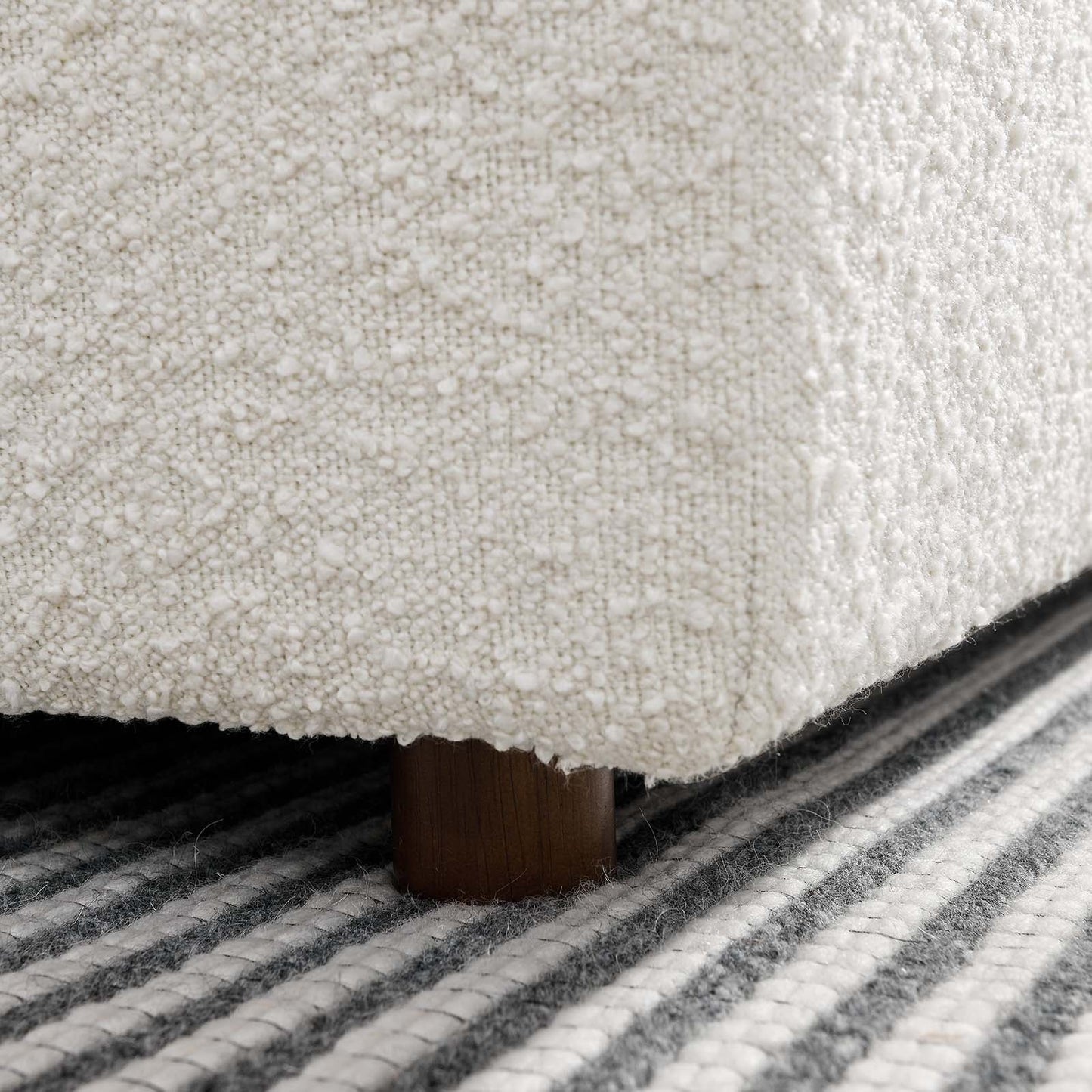 Commix Down Filled Overstuffed Boucle Fabric Armless Chair By Modway - EEI-6257 | Lounge Chairs - 14