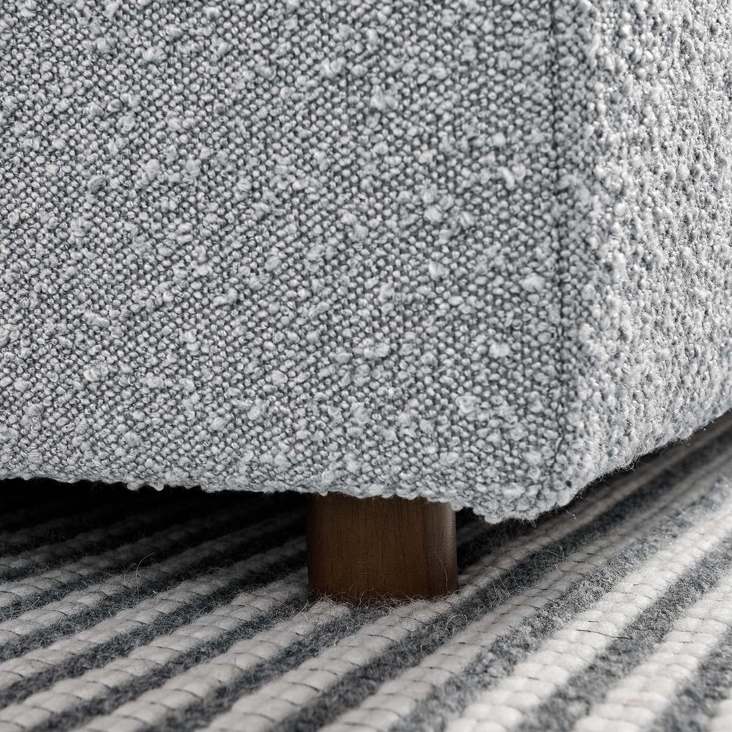 Commix Down Filled Overstuffed Boucle Fabric Armless Chair By Modway - EEI-6257 | Lounge Chairs - 22