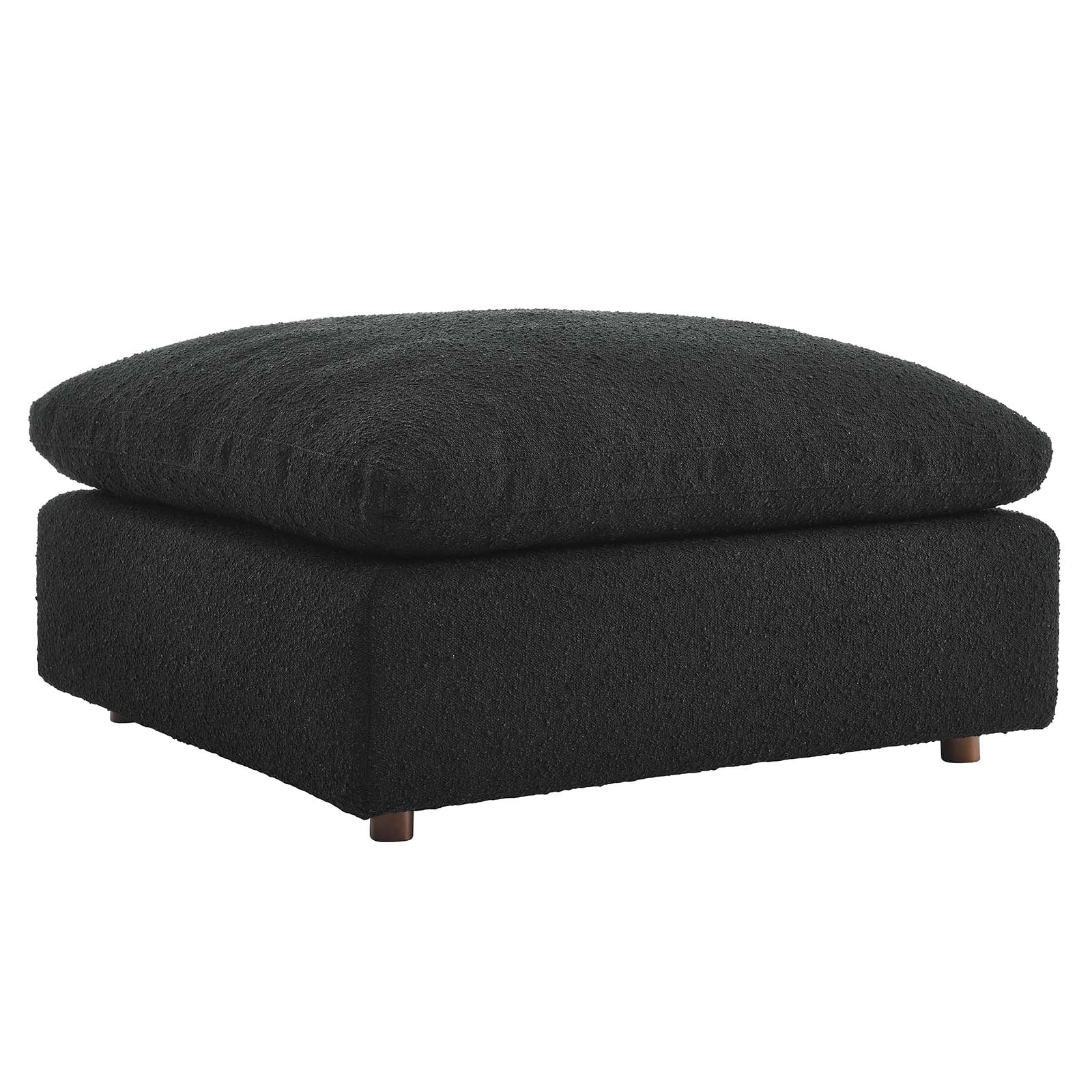 Commix Down Filled Overstuffed Boucle Fabric Ottoman By Modway - EEI-6258 | Ottomans - 2
