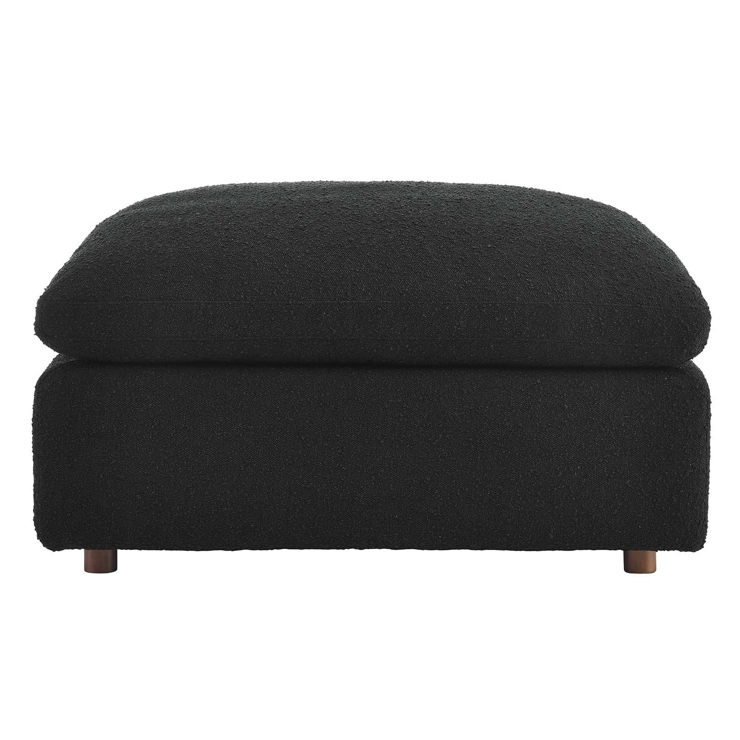 Commix Down Filled Overstuffed Boucle Fabric Ottoman By Modway - EEI-6258 | Ottomans - 4