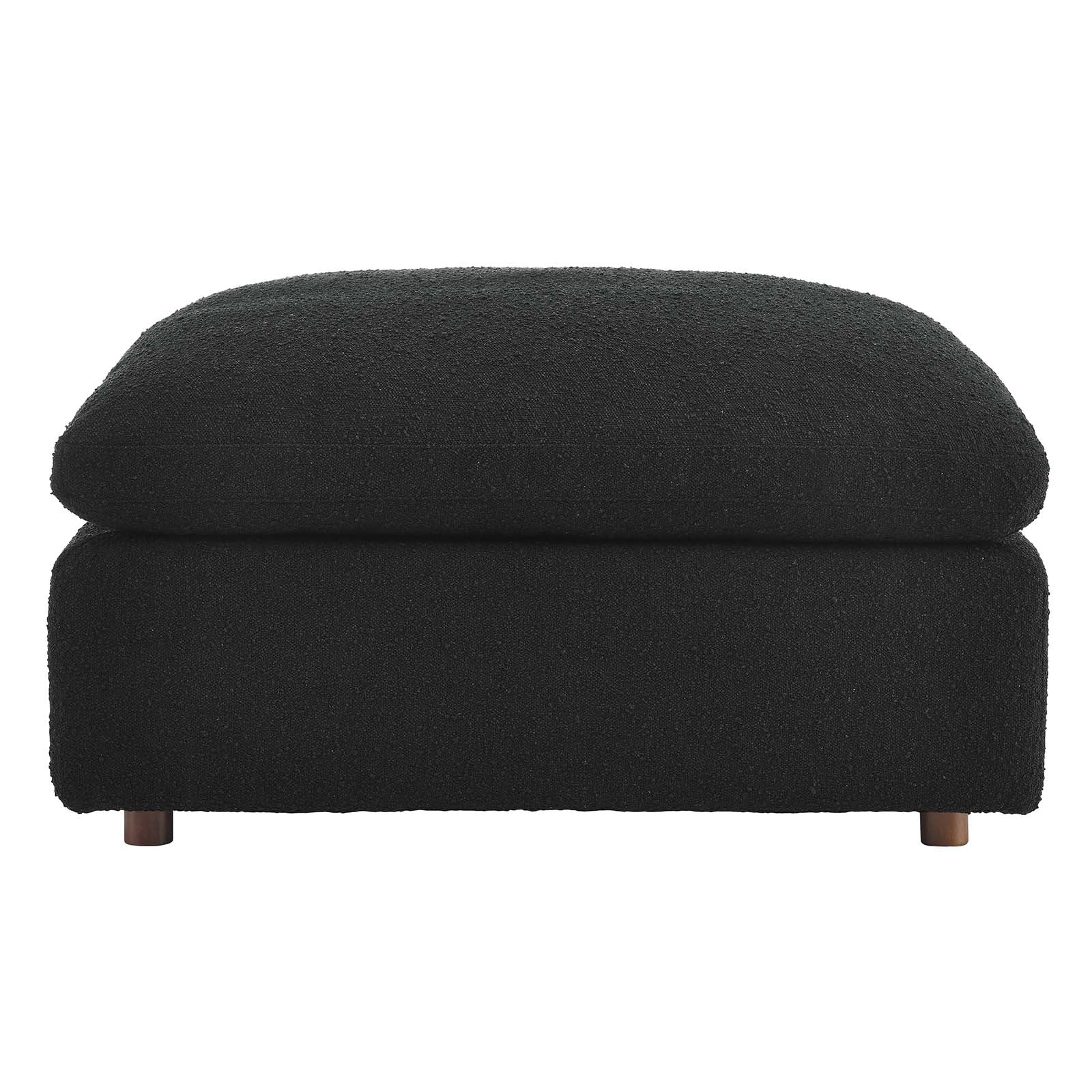 Commix Down Filled Overstuffed Boucle Fabric Ottoman By Modway - EEI-6258 | Ottomans - 4