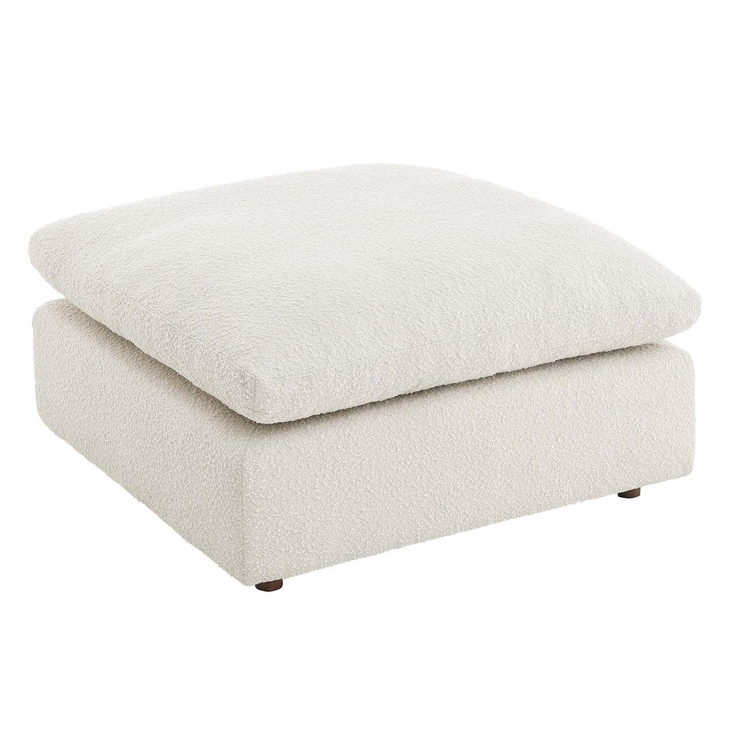 Commix Down Filled Overstuffed Boucle Fabric Ottoman By Modway - EEI-6258 | Ottomans - 10