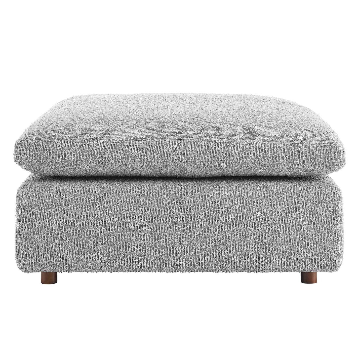Commix Down Filled Overstuffed Boucle Fabric Ottoman By Modway - EEI-6258 | Ottomans - 19