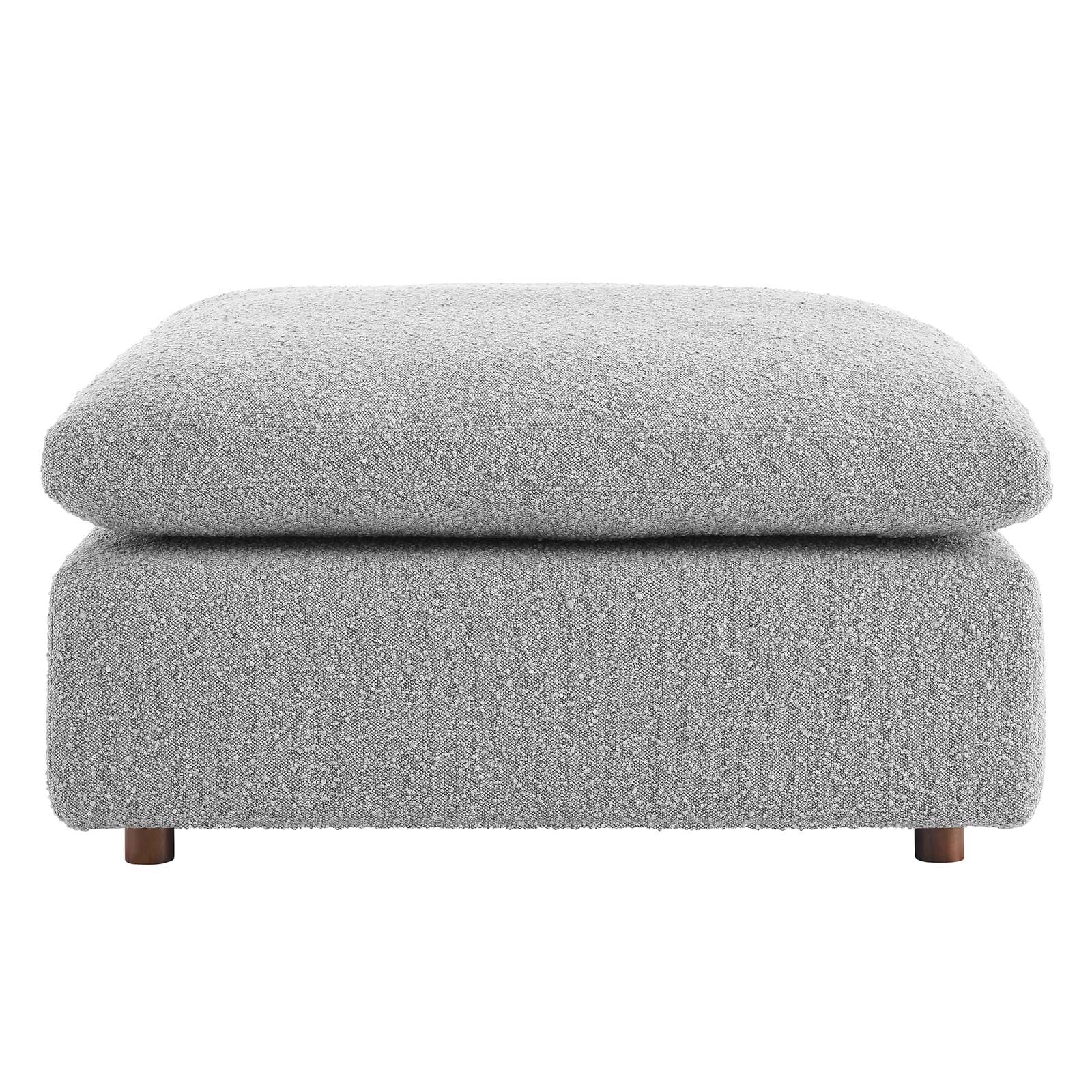 Commix Down Filled Overstuffed Boucle Fabric Ottoman By Modway - EEI-6258 | Ottomans - 19
