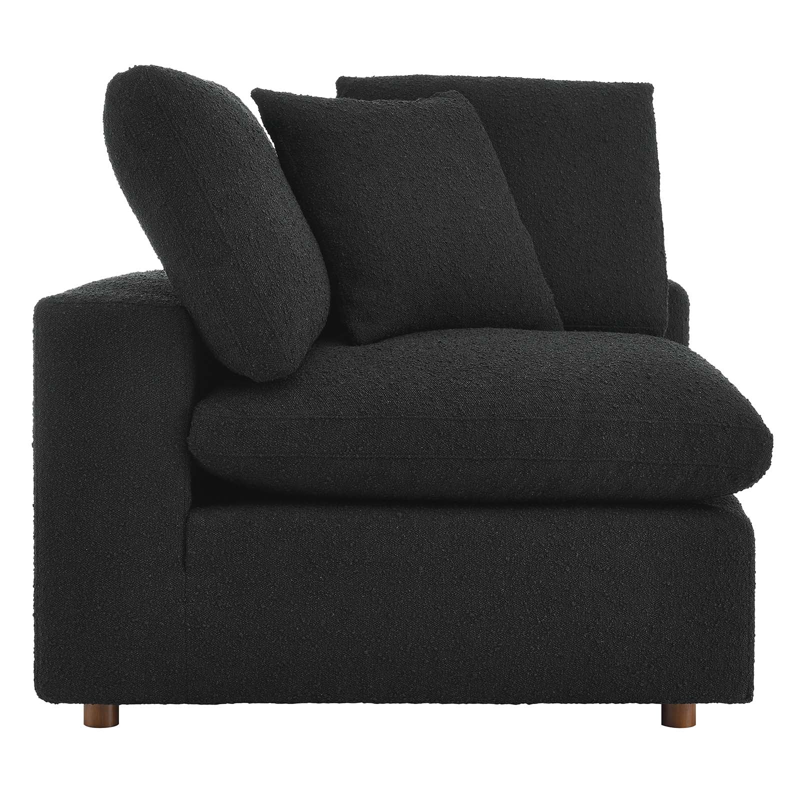 Commix Down Filled Overstuffed Boucle Fabric Corner Chair By Modway - EEI-6259 | Lounge Chairs