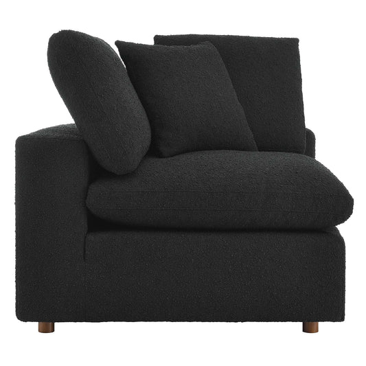 Commix Down Filled Overstuffed Boucle Fabric Corner Chair By Modway - EEI-6259 | Lounge Chairs