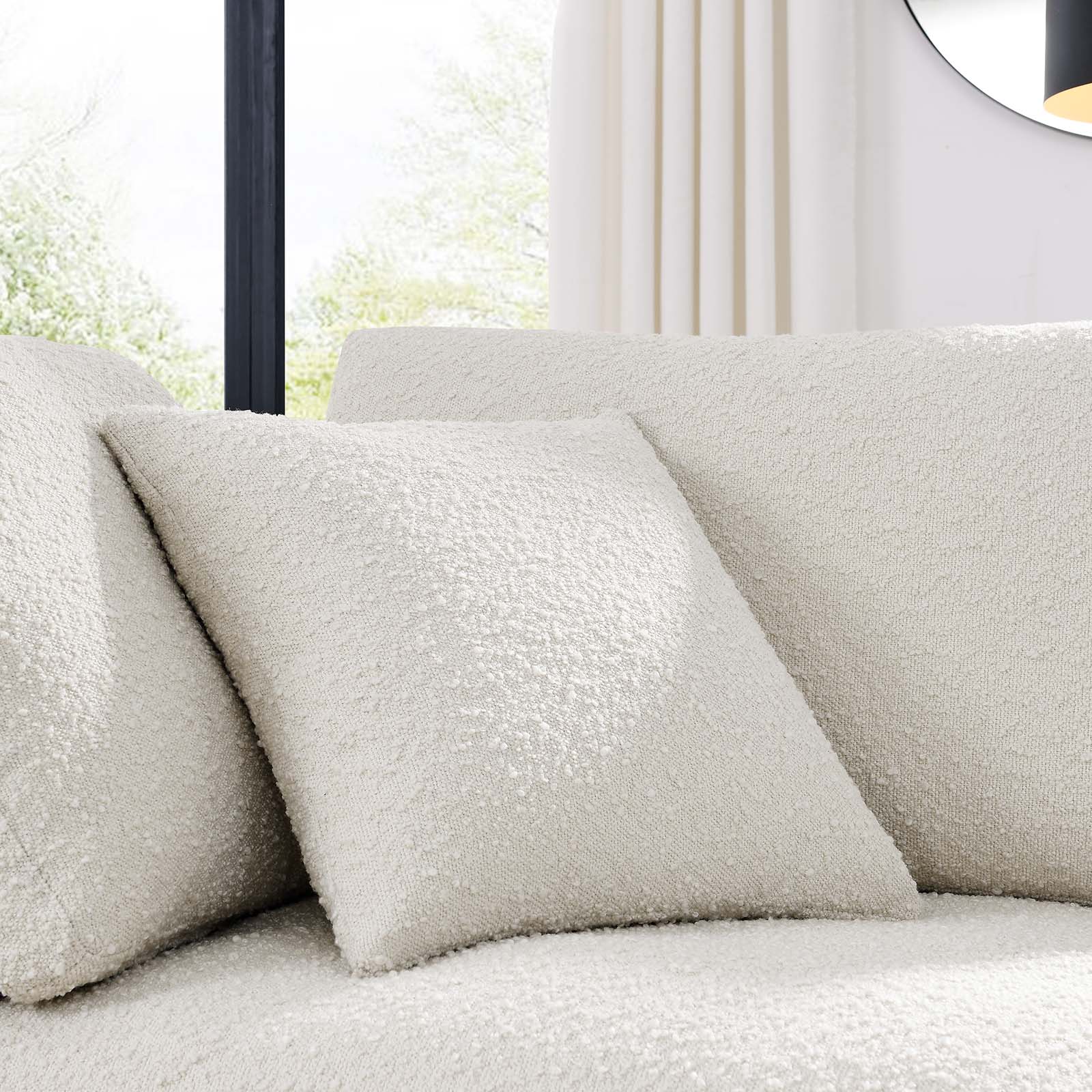 Commix Down Filled Overstuffed Boucle Fabric Corner Chair By Modway - EEI-6259 | Lounge Chairs - 15