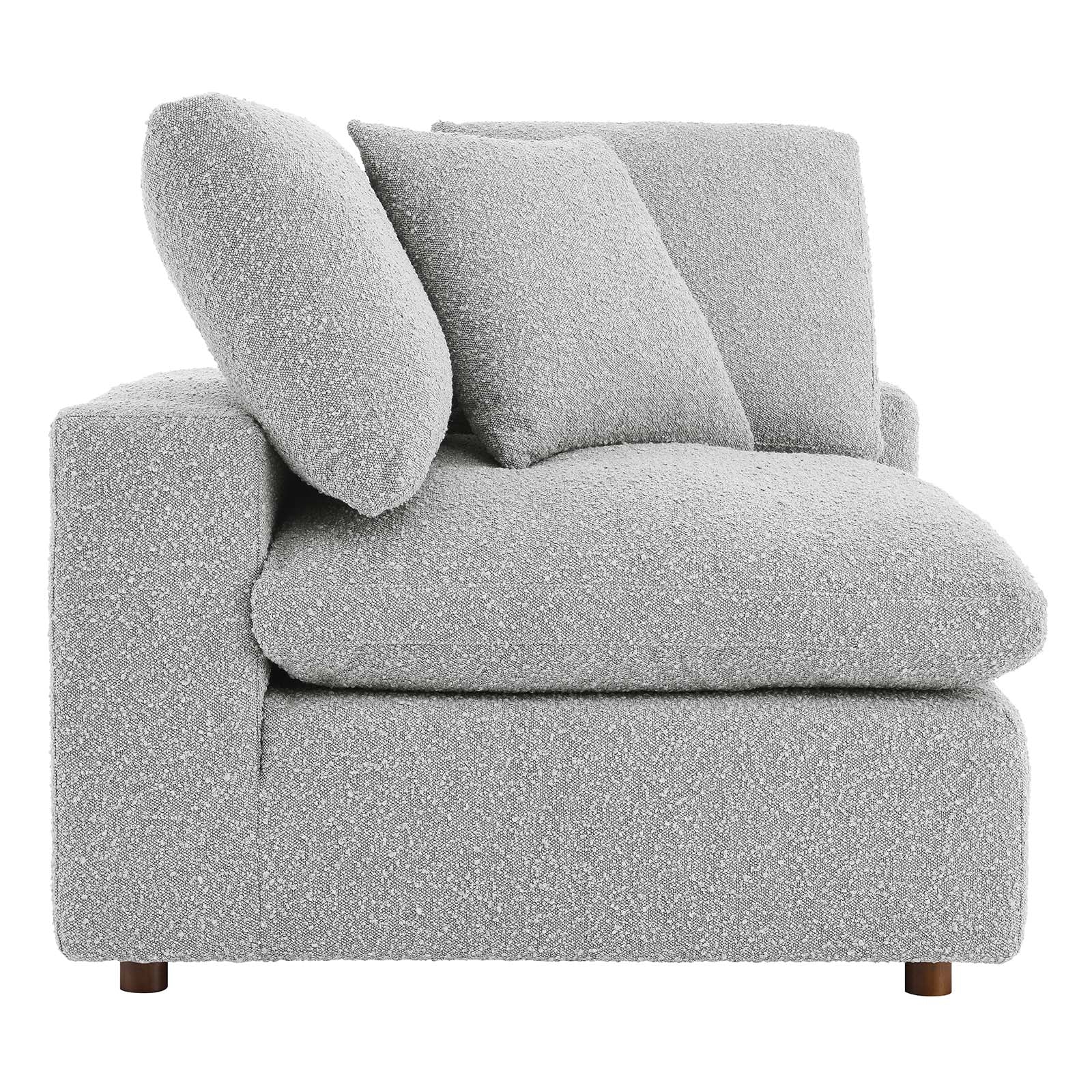 Commix Down Filled Overstuffed Boucle Fabric Corner Chair By Modway - EEI-6259 | Lounge Chairs - 17