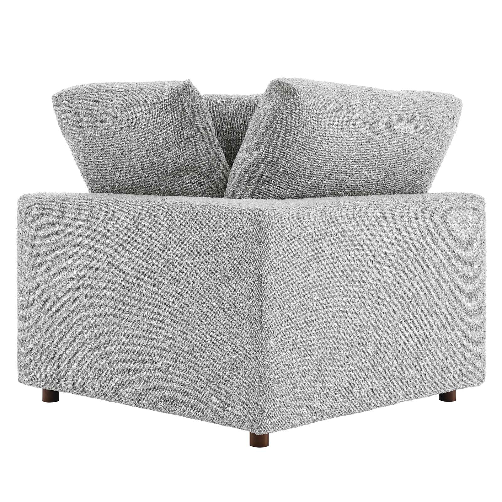 Commix Down Filled Overstuffed Boucle Fabric Corner Chair By Modway - EEI-6259 | Lounge Chairs - 18