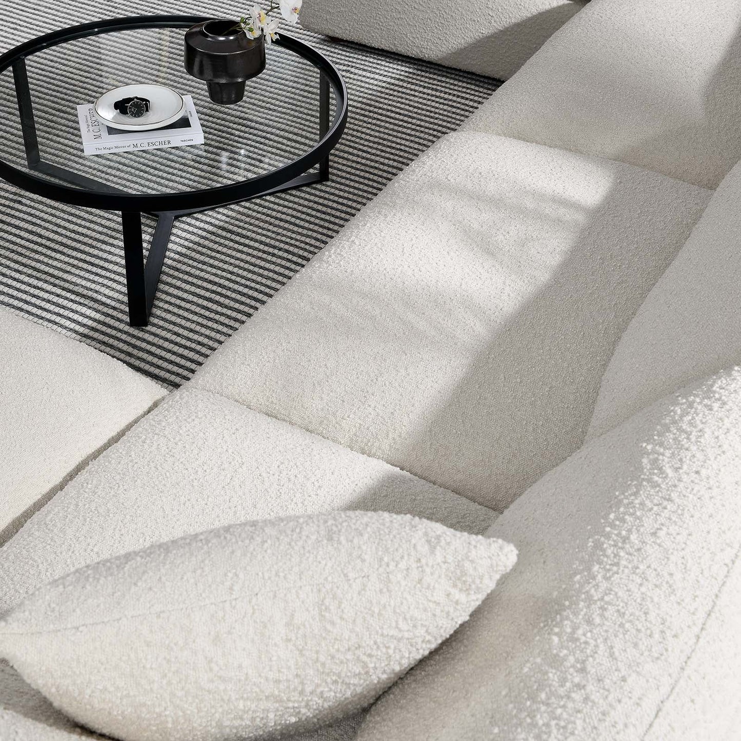 Commix Down Filled Overstuffed Boucle 6-Piece Sectional Sofa By Modway - EEI-6366 | Sectional - 9