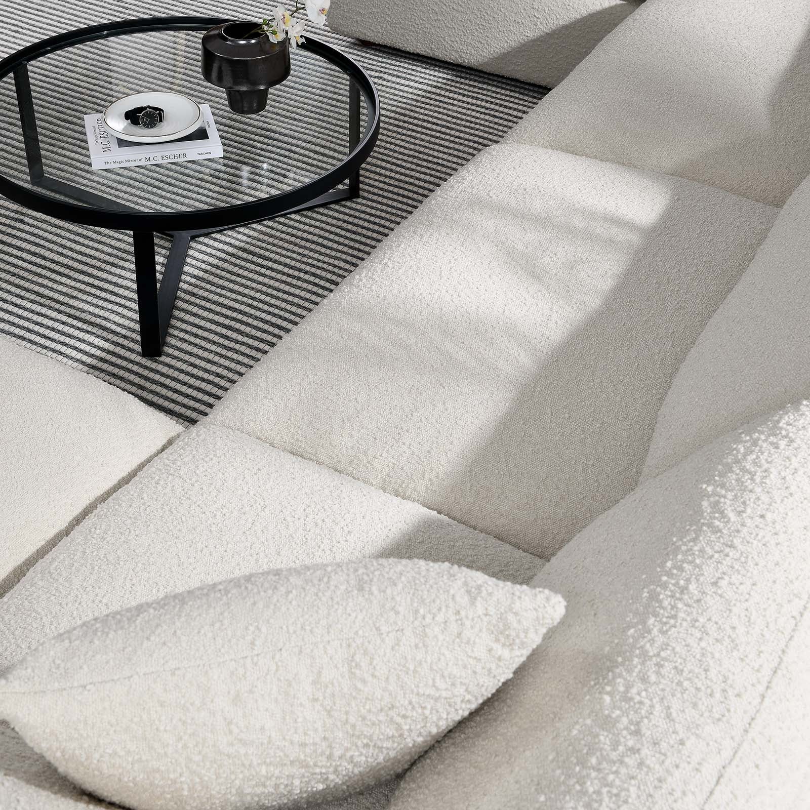 Commix Down Filled Overstuffed Boucle 6-Piece Sectional Sofa By Modway - EEI-6366 | Sectional - 9