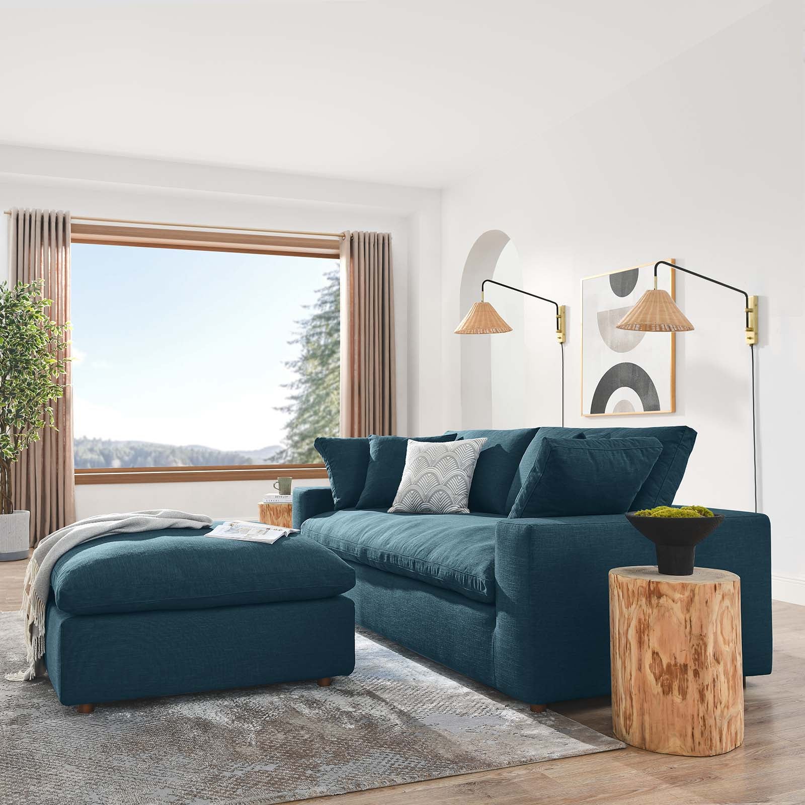 Commix Down Filled Overstuffed Sectional Sofa By Modway - EEI-6510 | Sectional - 13