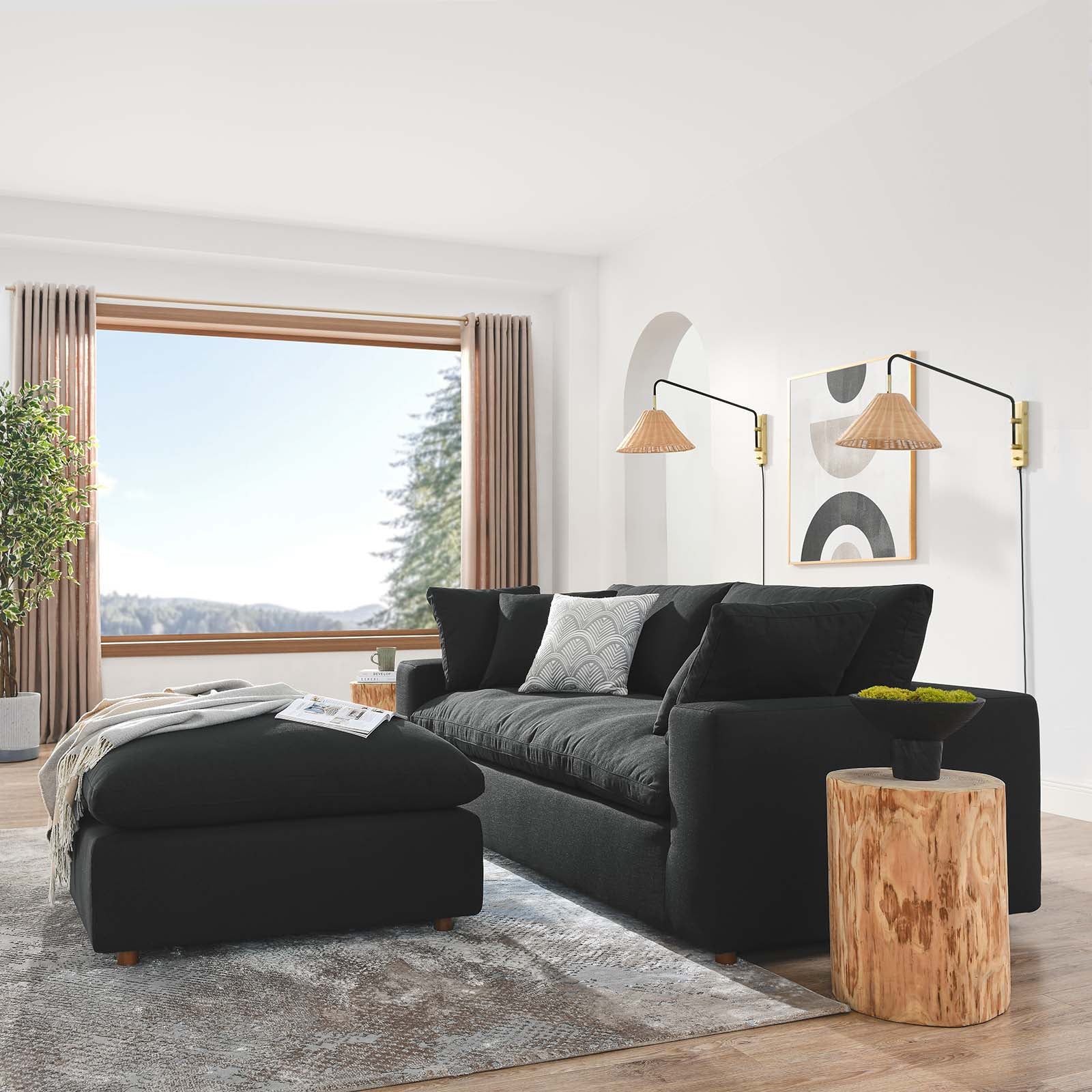 Commix Down Filled Overstuffed Sectional Sofa By Modway - EEI-6510 | Sectional - 27