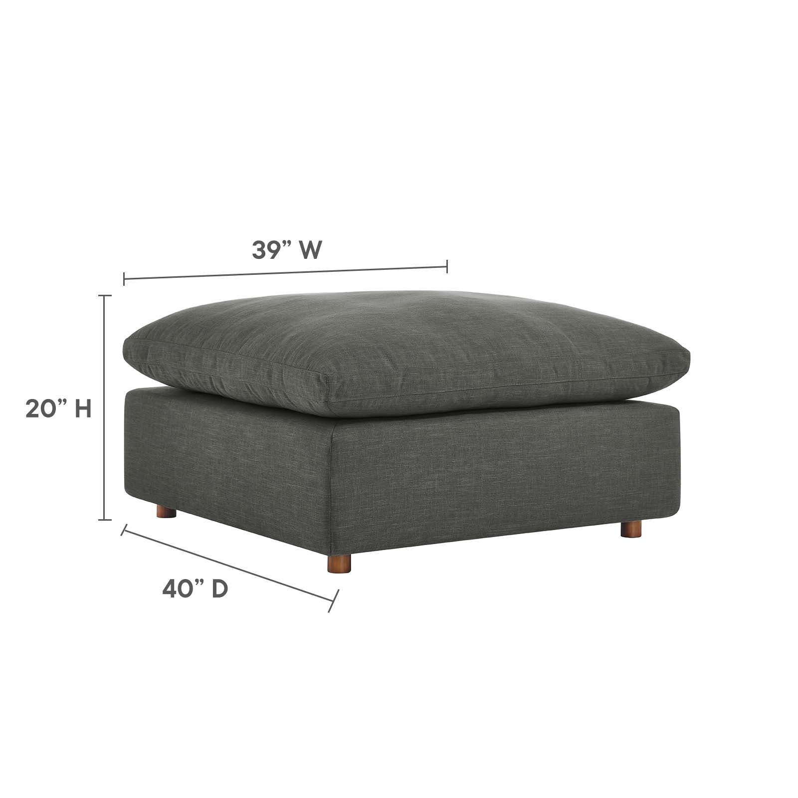 Commix Down Filled Overstuffed Sectional Sofa By Modway - EEI-6510 | Sectional - 39