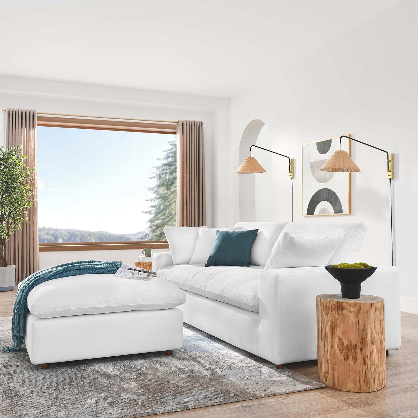 Commix Down Filled Overstuffed Sectional Sofa By Modway - EEI-6510 | Sectional - 83