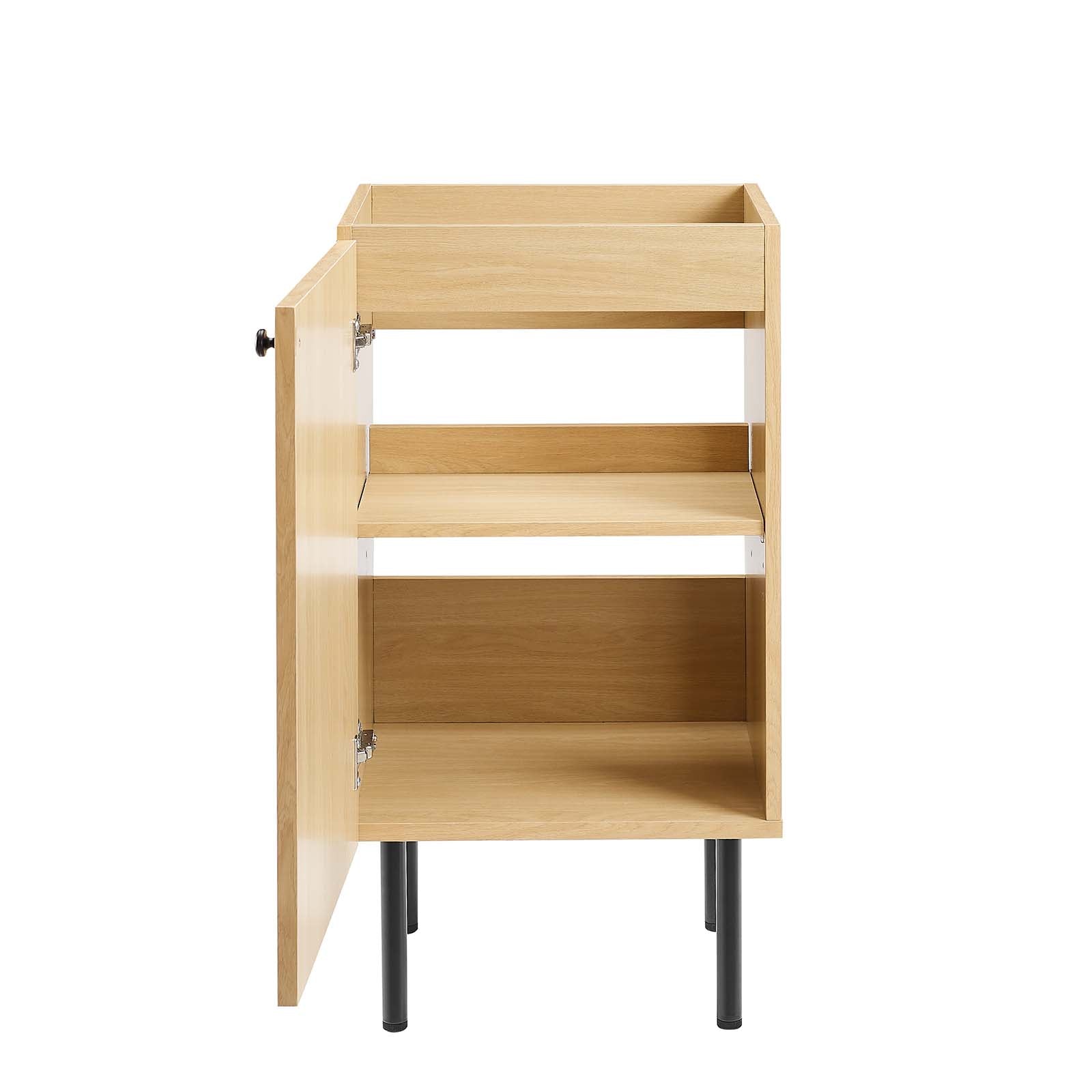 Chaucer 18" Bathroom Vanity Cabinet (Sink Basin Not Included) By Modway - EEI-6600 | Bathroom Accessories - 14