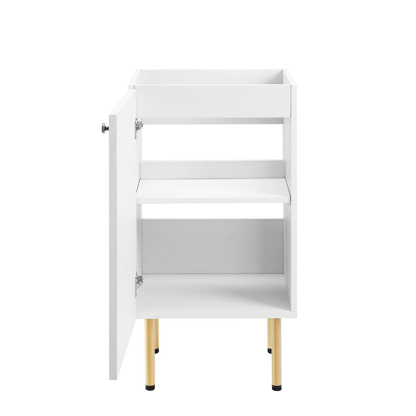 Chaucer 18" Bathroom Vanity Cabinet (Sink Basin Not Included) By Modway - EEI-6600 | Bathroom Accessories - 23