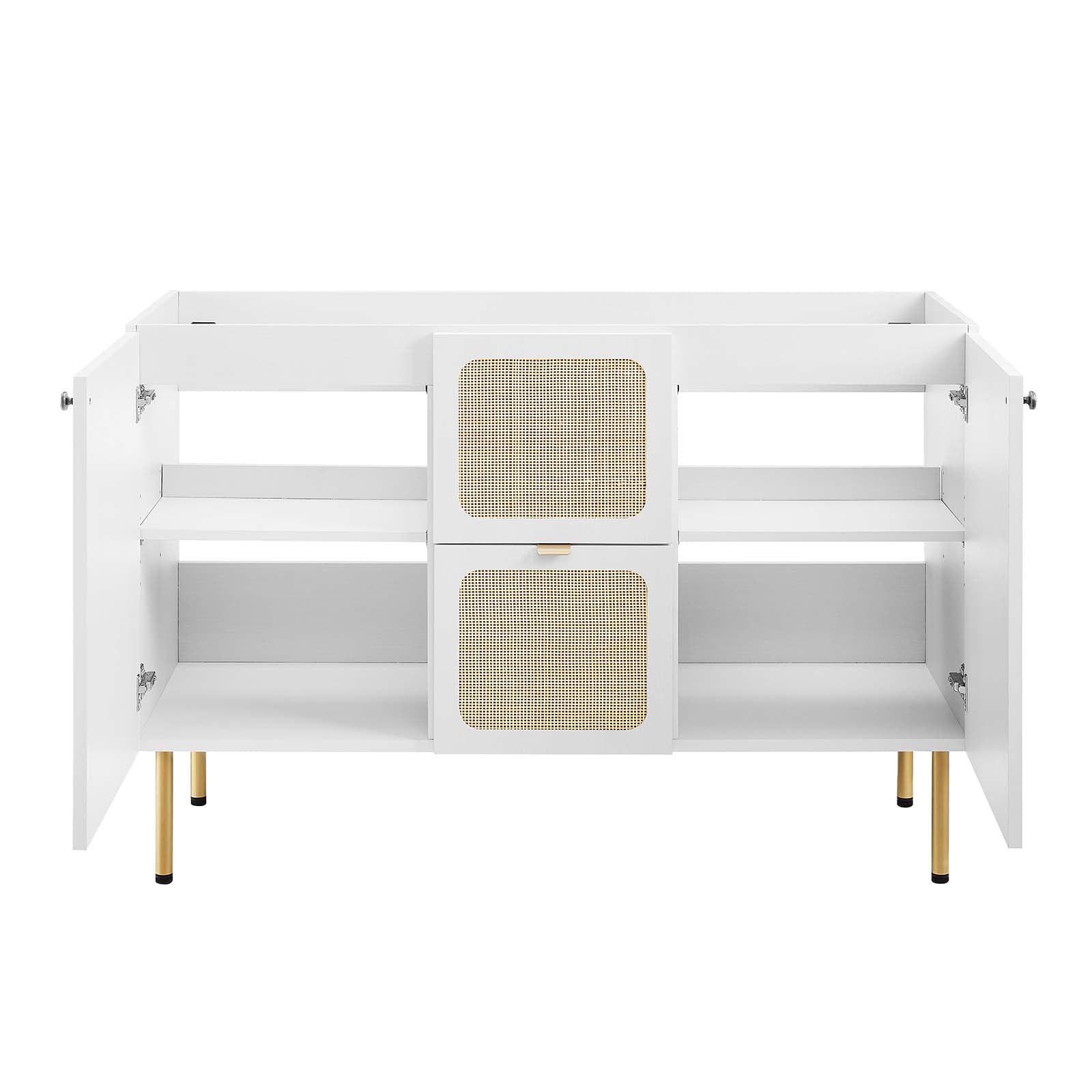 Chaucer 48" Bathroom Vanity Cabinet (Sink Basin Not Included) By Modway - EEI-6604 | Bathroom Accessories - 25