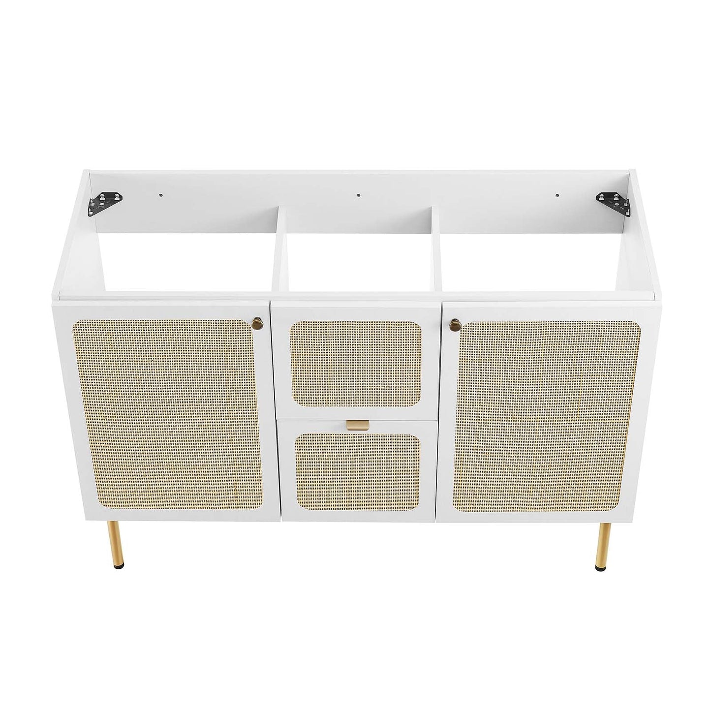 Chaucer 48" Bathroom Vanity Cabinet (Sink Basin Not Included) By Modway - EEI-6604 | Bathroom Accessories - 26