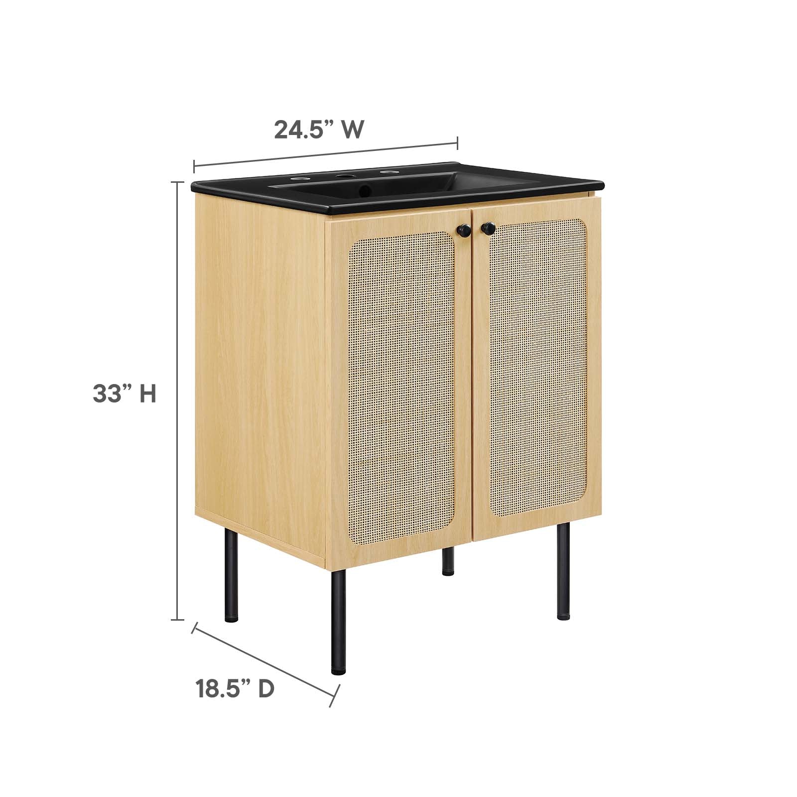 Chaucer 24" Bathroom Vanity By Modway - EEI-6694 | Bathroom Accessories - 26