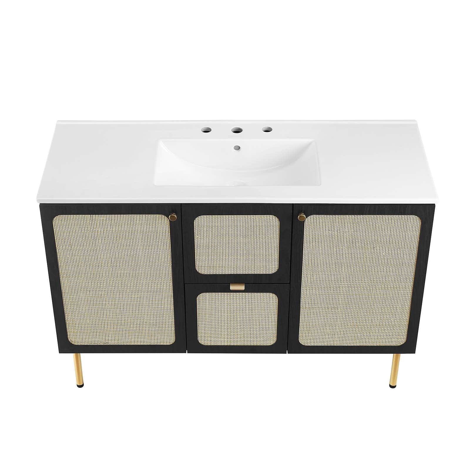 Chaucer 48" Single Sink Bathroom Vanity By Modway - EEI-6699 | Bathroom Accessories - 10
