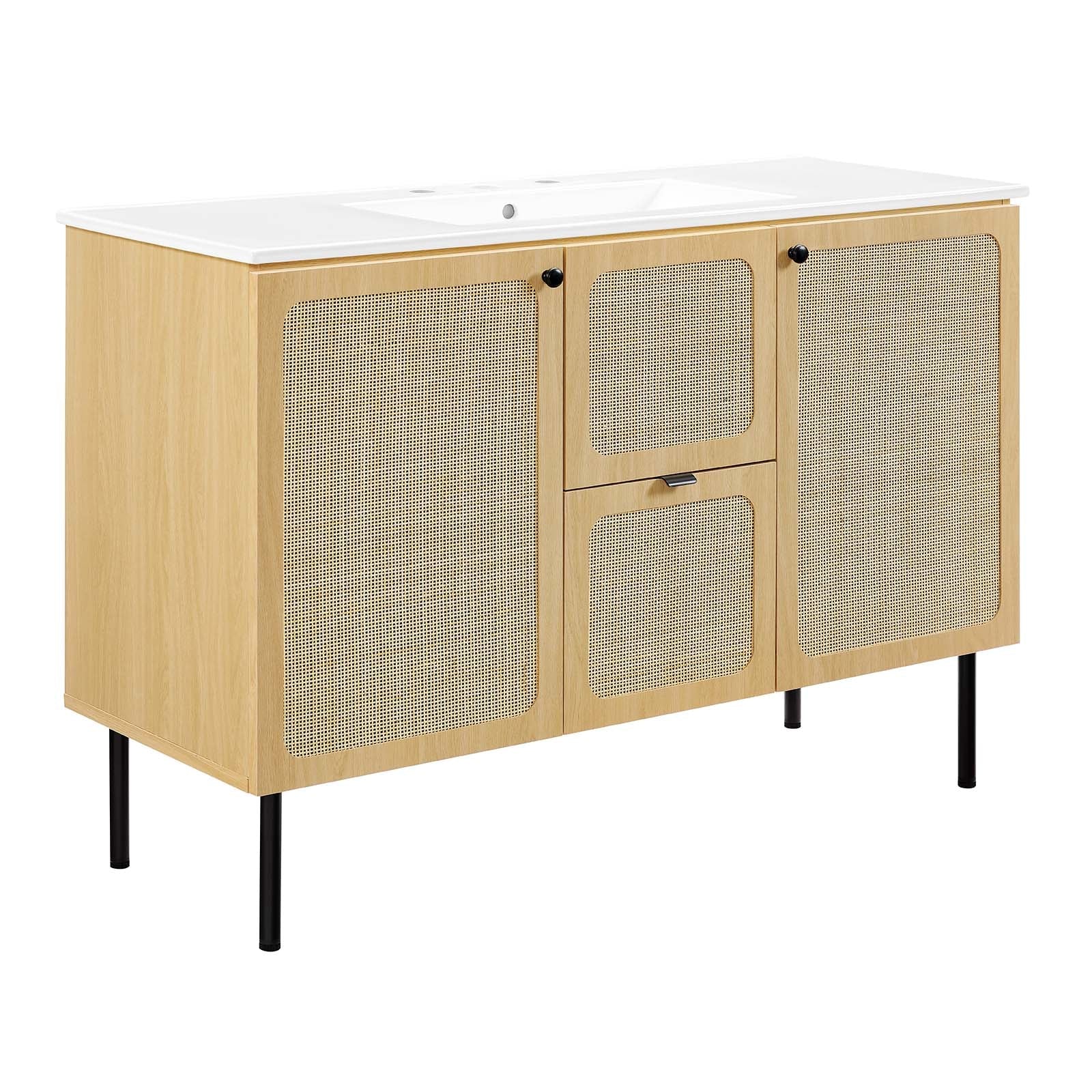 Chaucer 48" Single Sink Bathroom Vanity By Modway - EEI-6699 | Bathroom Accessories - 17