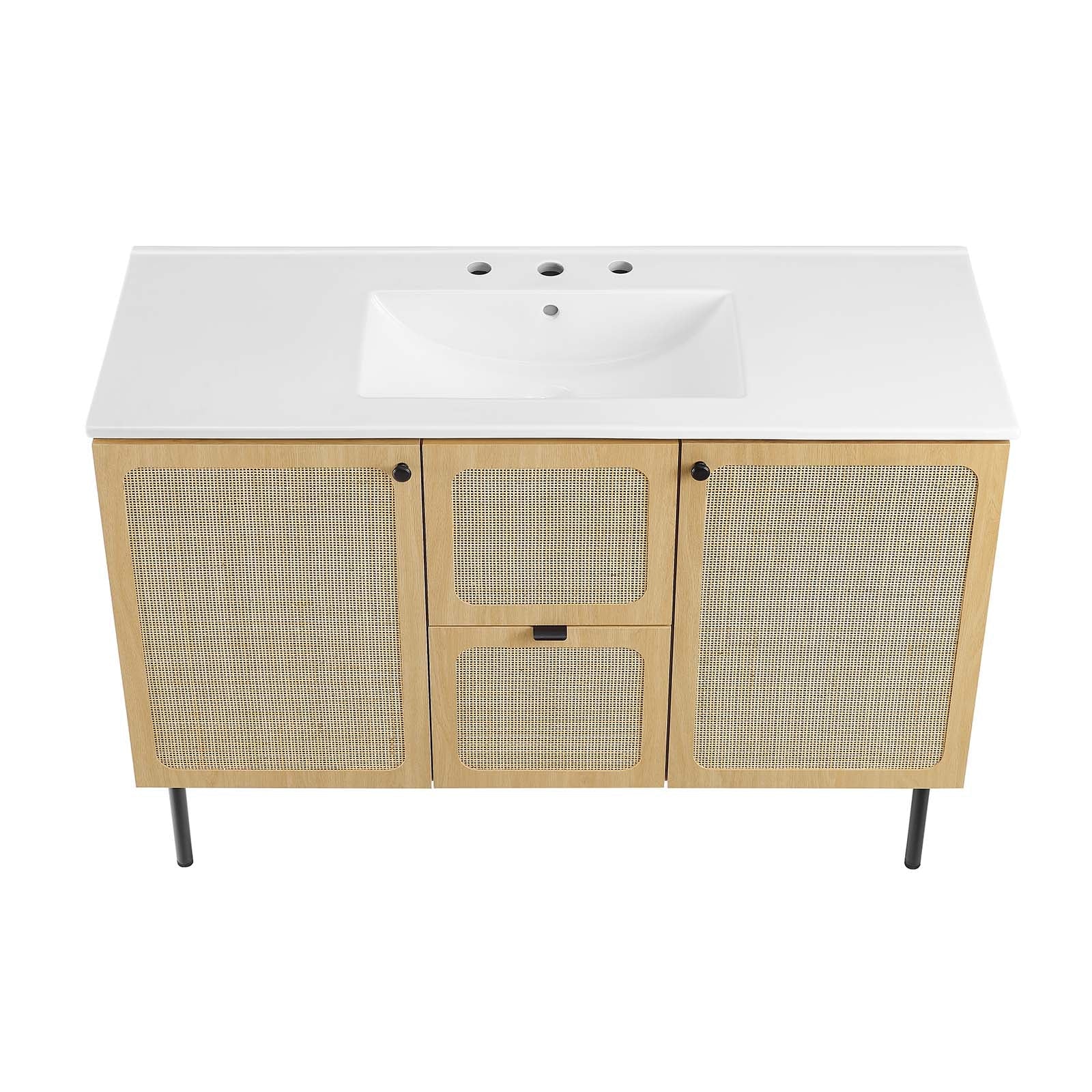 Chaucer 48" Single Sink Bathroom Vanity By Modway - EEI-6699 | Bathroom Accessories - 25