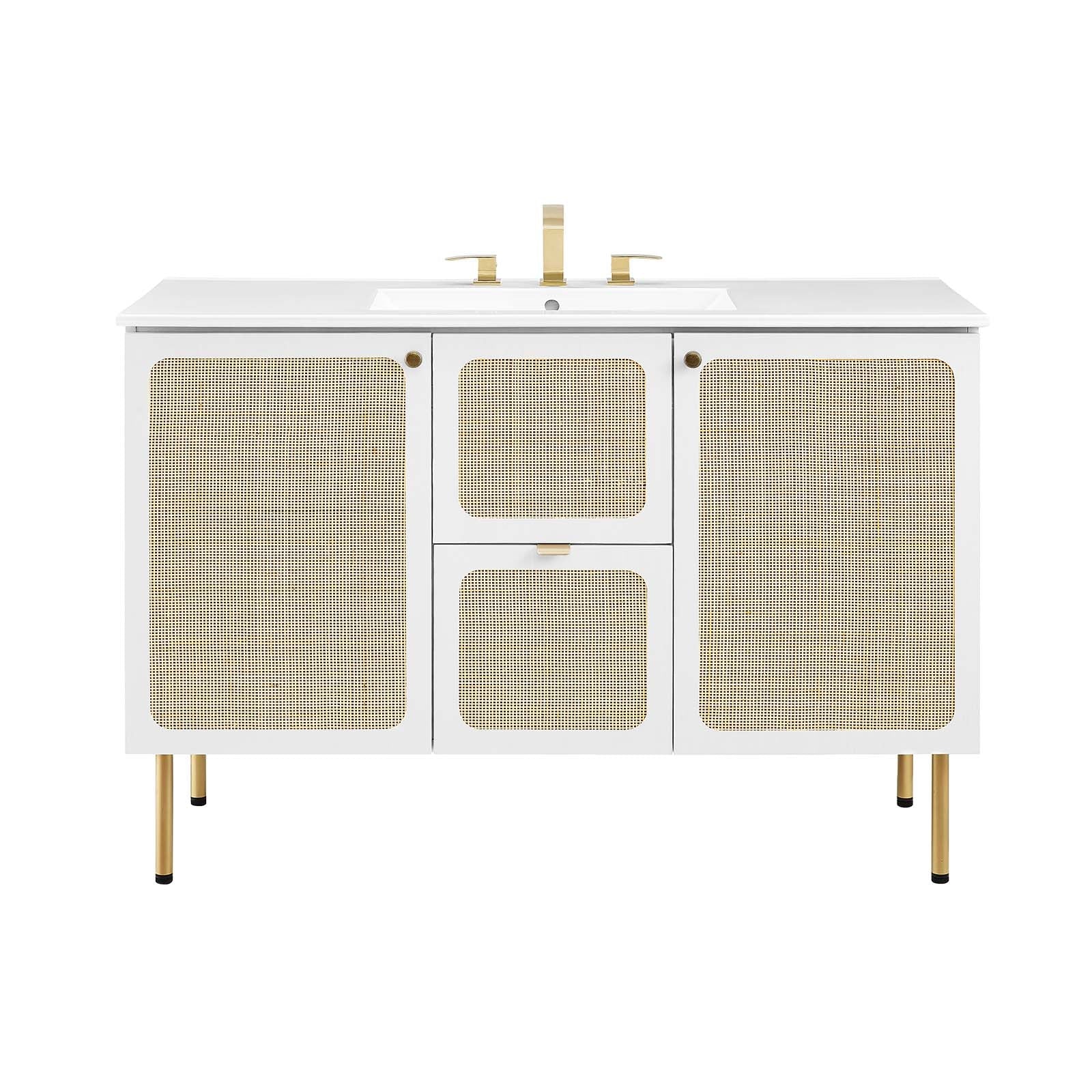 Chaucer 48" Single Sink Bathroom Vanity By Modway - EEI-6699 | Bathroom Accessories - 48