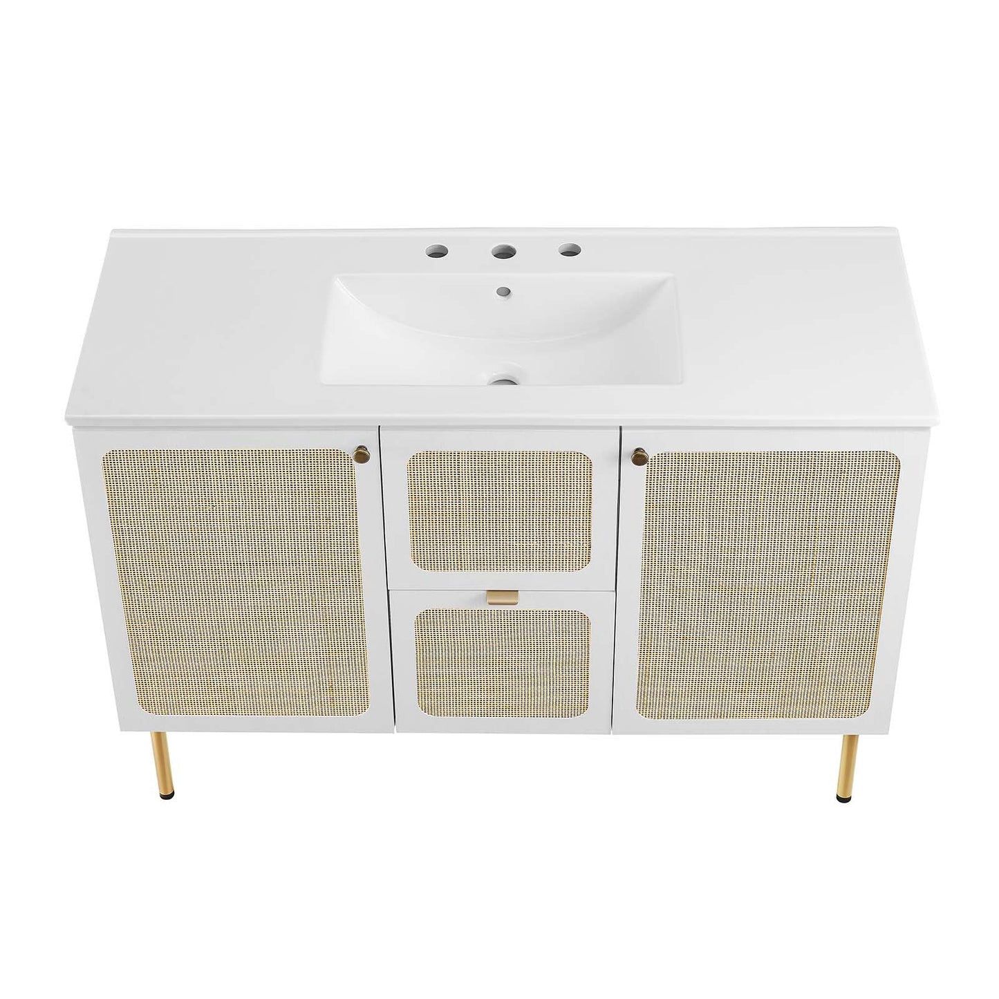 Chaucer 48" Single Sink Bathroom Vanity By Modway - EEI-6699 | Bathroom Accessories - 41